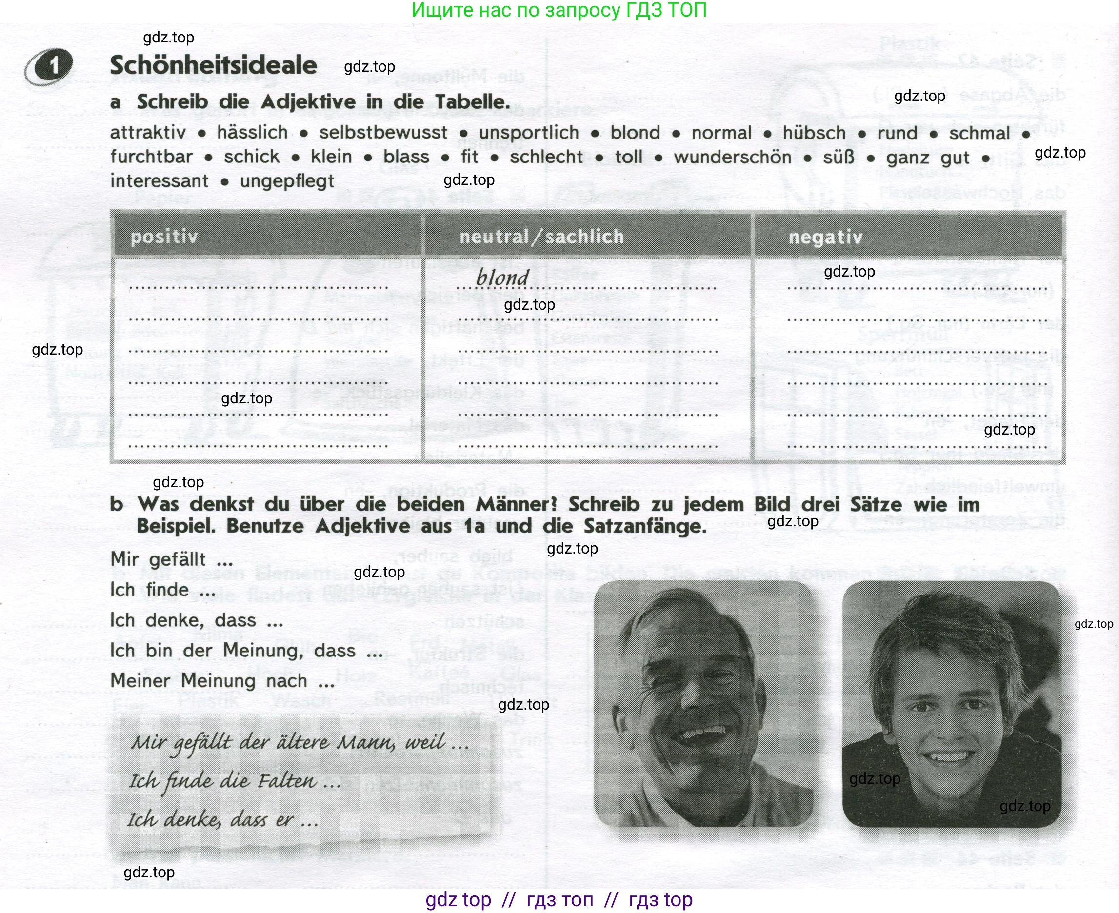 Немецкий язык (Deutsch), 9 класс рабочая тетрадь (arbeitsbuch), авторы: Аверин Михаил Михайлович (Awerin М), Джин Фридерике (Jin Friederike), Рорман Лутц (Rohrmann Lutz), Михалак Магдалена (Michalak Magdalena), издательство Просвещение, Москва, 2024, оранжевого цвета, страница 32, номер 1, Условие