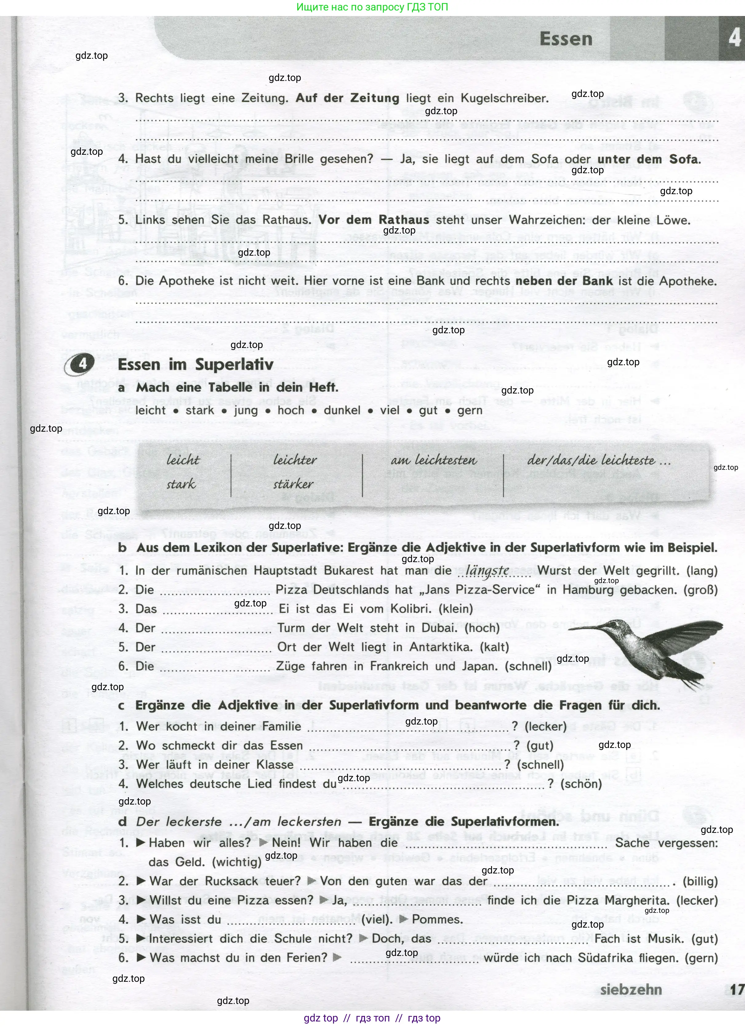 Немецкий язык (Deutsch), 9 класс рабочая тетрадь (arbeitsbuch), авторы: Аверин Михаил Михайлович (Awerin М), Джин Фридерике (Jin Friederike), Рорман Лутц (Rohrmann Lutz), Михалак Магдалена (Michalak Magdalena), издательство Просвещение, Москва, 2024, оранжевого цвета, страница 17