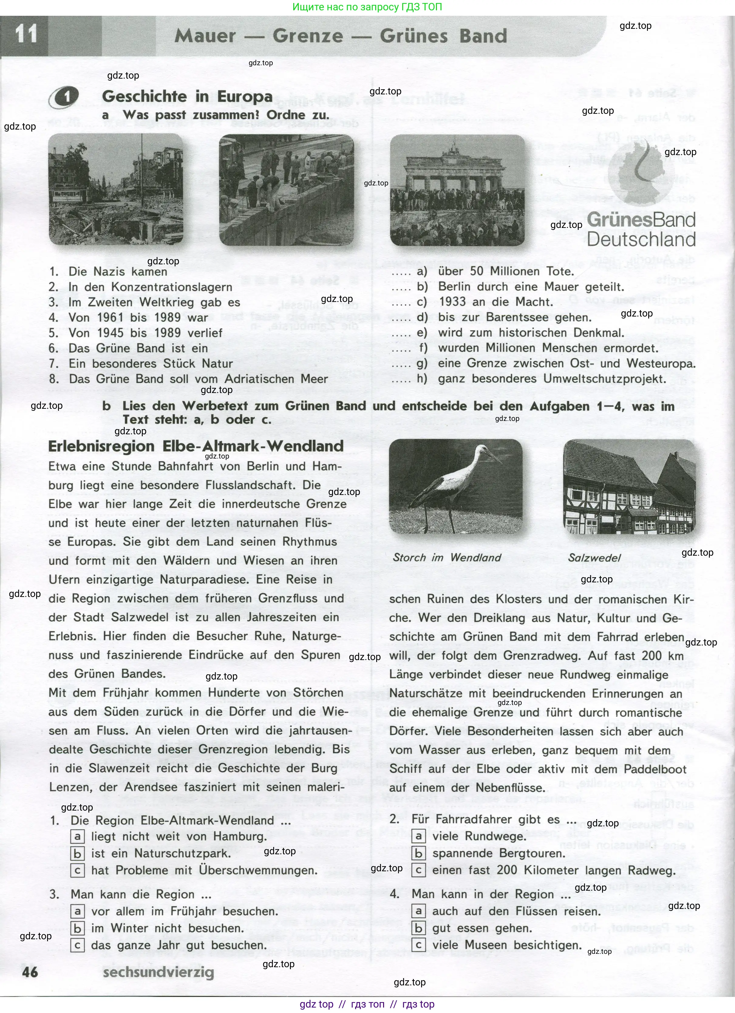 Немецкий язык (Deutsch), 9 класс рабочая тетрадь (arbeitsbuch), авторы: Аверин Михаил Михайлович (Awerin М), Джин Фридерике (Jin Friederike), Рорман Лутц (Rohrmann Lutz), Михалак Магдалена (Michalak Magdalena), издательство Просвещение, Москва, 2024, оранжевого цвета, страница 46