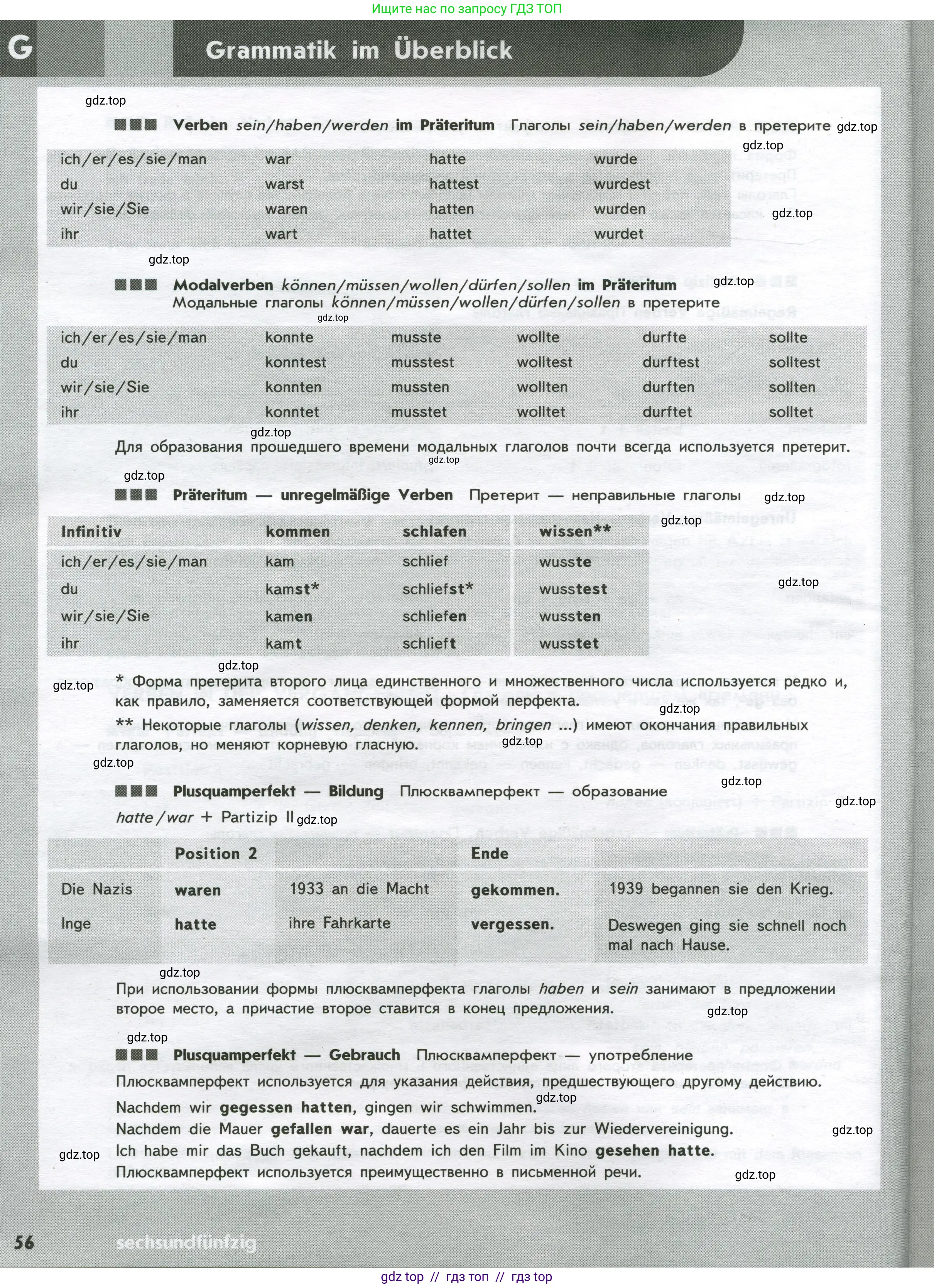Немецкий язык (Deutsch), 9 класс рабочая тетрадь (arbeitsbuch), авторы: Аверин Михаил Михайлович (Awerin М), Джин Фридерике (Jin Friederike), Рорман Лутц (Rohrmann Lutz), Михалак Магдалена (Michalak Magdalena), издательство Просвещение, Москва, 2024, оранжевого цвета, страница 56