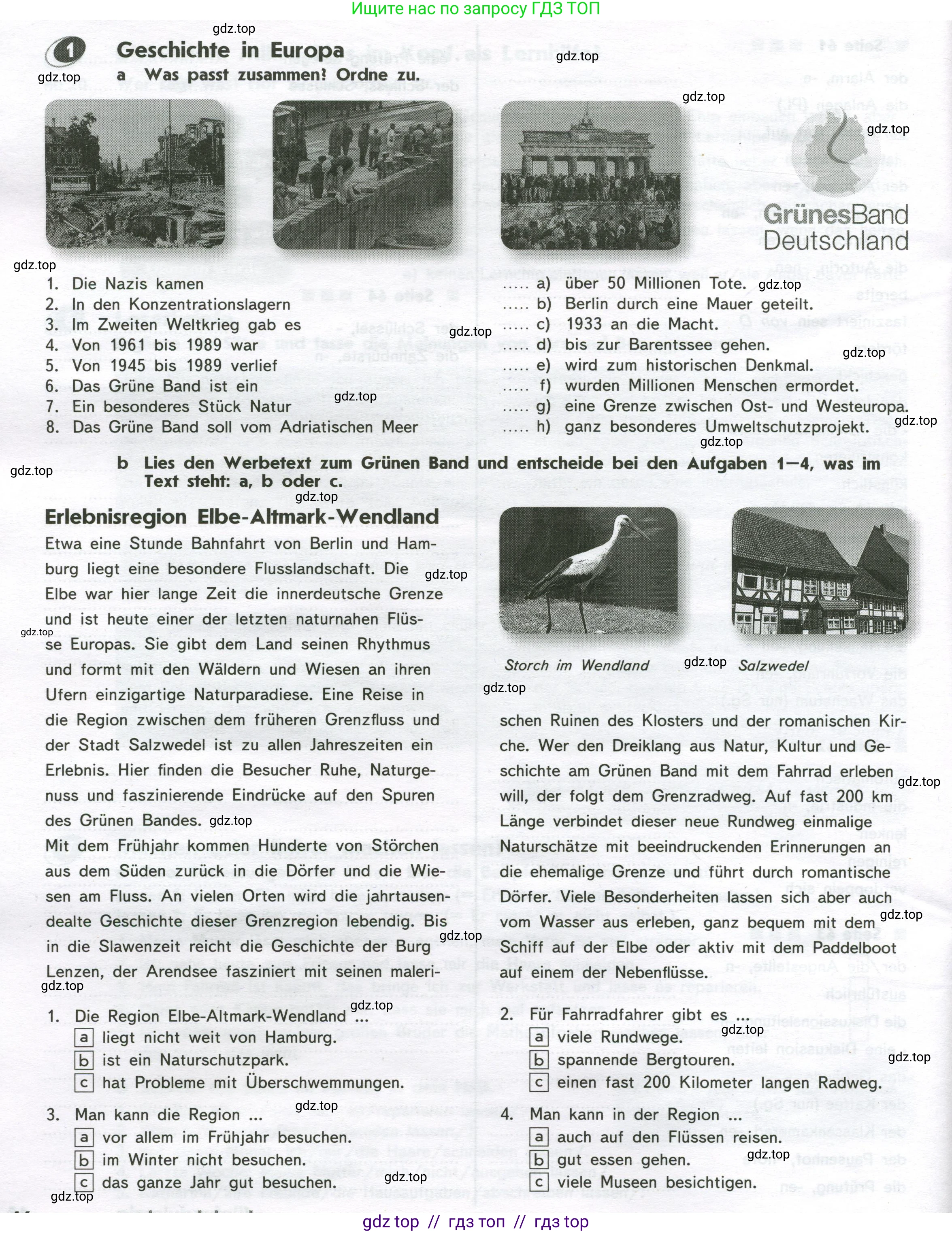 Немецкий язык (Deutsch), 9 класс рабочая тетрадь (arbeitsbuch), авторы: Аверин Михаил Михайлович (Awerin М), Джин Фридерике (Jin Friederike), Рорман Лутц (Rohrmann Lutz), Михалак Магдалена (Michalak Magdalena), издательство Просвещение, Москва, 2024, оранжевого цвета, страница 46, номер 1, Условие