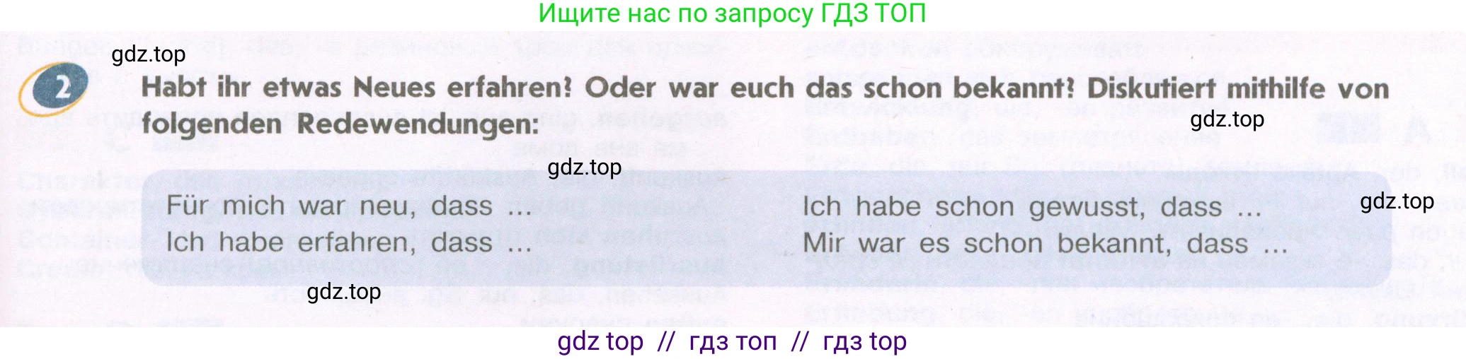 Немецкий язык (Deutsch), 9 класс учебник (lehrbuch), авторы: Аверин Михаил Михайлович (Awerin М), Джин Фридерике (Jin Friederike), Рорман Лутц (Rohrmann Lutz), Михалак Магдалена (Michalak Magdalena), издательство Просвещение, Москва, 2023, оранжевого цвета, страница 89, номер 2, Условие