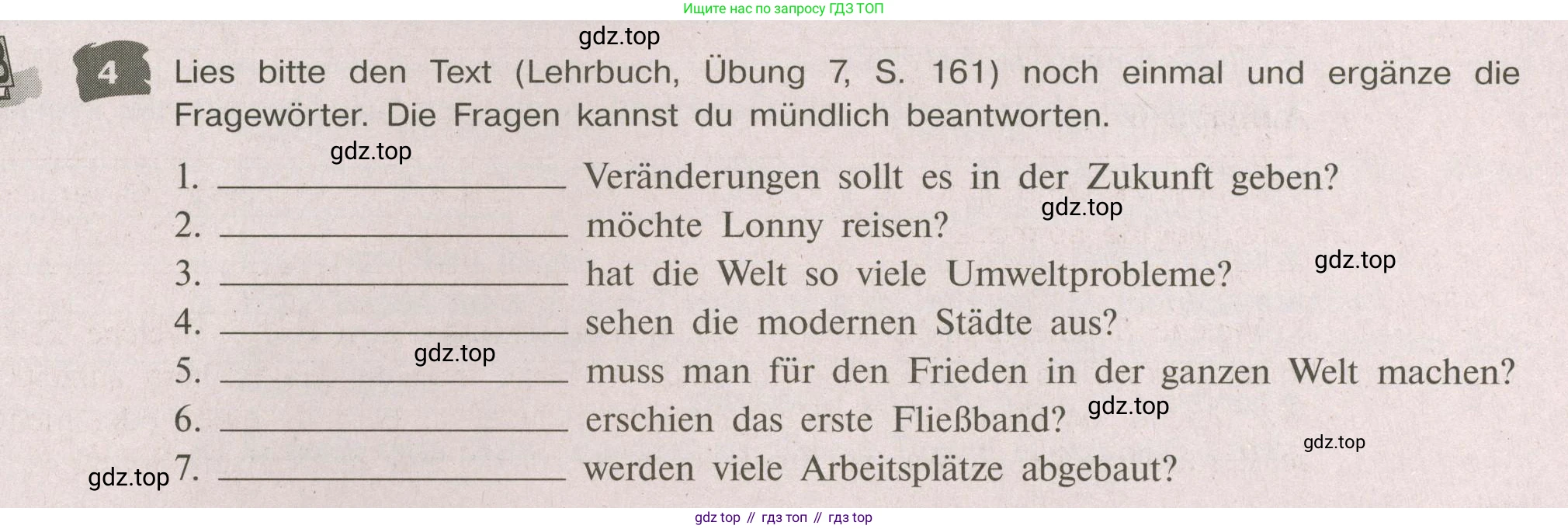 Немецкий язык (Deutsch), 9 класс рабочая тетрадь (arbeitsbuch), авторы: Бим Инесса Львовна (Bim I), Лытаева Мария Александровна (Lytajewa M), издательство Просвещение, Москва, 2021 - 2023, бирюзового цвета, страница 61, номер 4, Условие