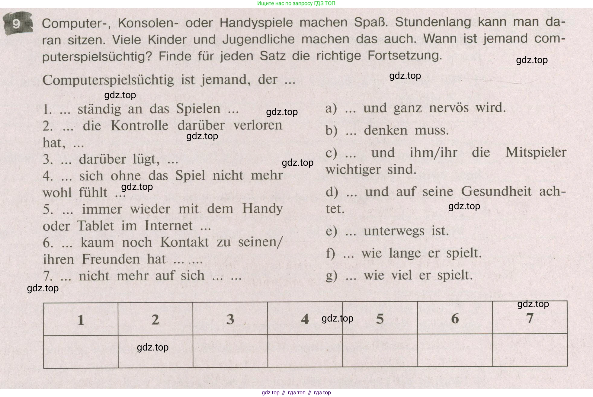 Немецкий язык (Deutsch), 9 класс рабочая тетрадь (arbeitsbuch), авторы: Бим Инесса Львовна (Bim I), Лытаева Мария Александровна (Lytajewa M), издательство Просвещение, Москва, 2021 - 2023, бирюзового цвета, страница 64, номер 9, Условие