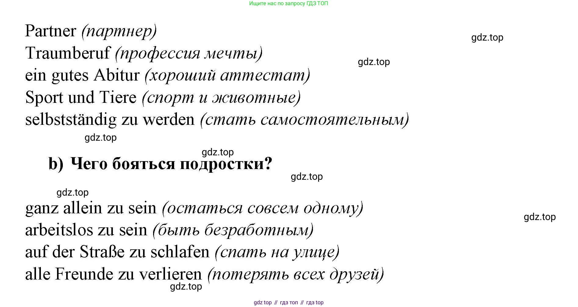Немецкий язык (Deutsch), 9 класс рабочая тетрадь (arbeitsbuch), авторы: Бим Инесса Львовна (Bim I), Лытаева Мария Александровна (Lytajewa M), издательство Просвещение, Москва, 2021 - 2023, бирюзового цвета, страница 28, номер 2, Решение (продолжение 2)