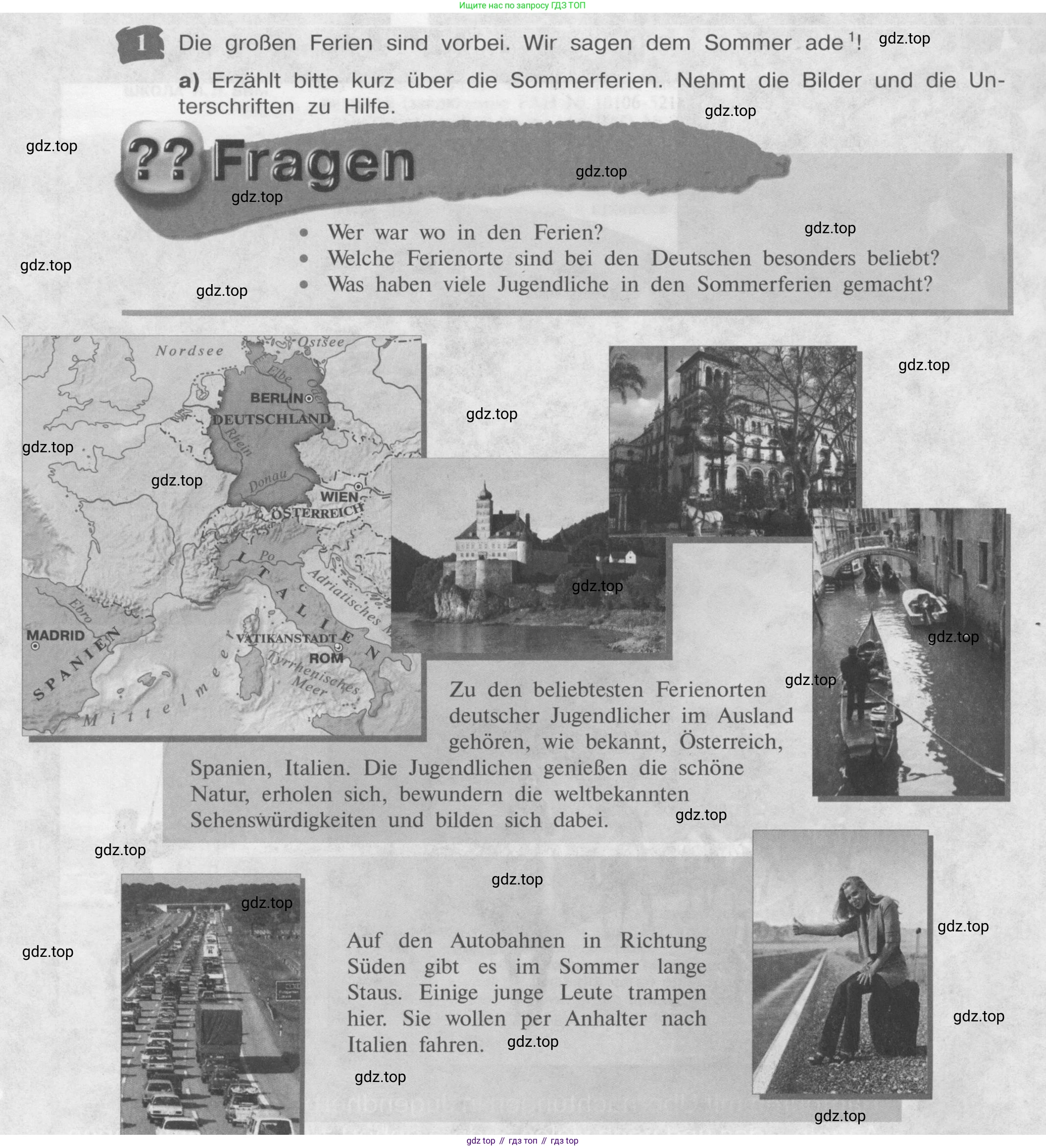 Немецкий язык (Deutsch), 9 класс учебник (lehrbuch), авторы: Бим Инесса Львовна (Bim I), Садомова Людмила Васильевна (Sadomova L), издательство Просвещение, Москва, 2023, бирюзового цвета, страница 4, номер 1, Условие 2015-2022