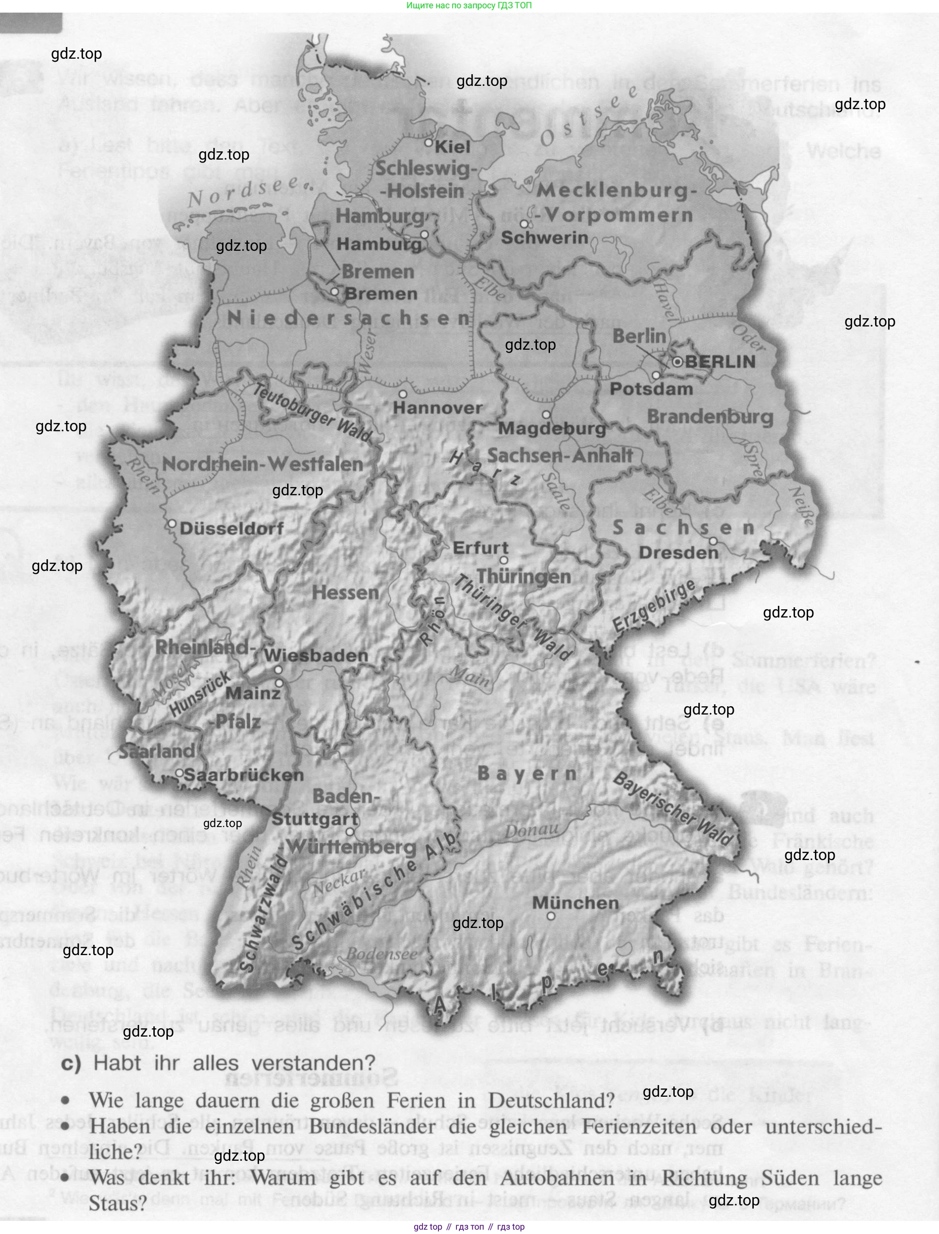 Немецкий язык (Deutsch), 9 класс учебник (lehrbuch), авторы: Бим Инесса Львовна (Bim I), Садомова Людмила Васильевна (Sadomova L), издательство Просвещение, Москва, 2023, бирюзового цвета, страница 9, номер 6, Условие 2015-2022 (продолжение 2)