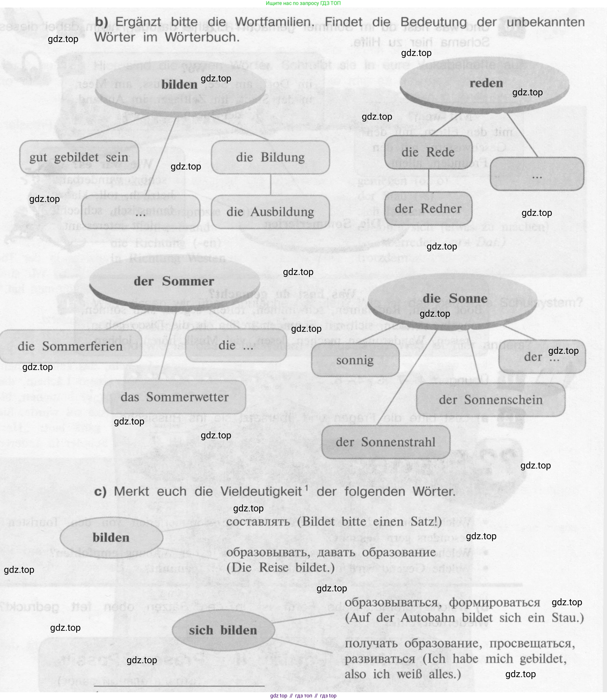 Немецкий язык (Deutsch), 9 класс учебник (lehrbuch), авторы: Бим Инесса Львовна (Bim I), Садомова Людмила Васильевна (Sadomova L), издательство Просвещение, Москва, 2023, бирюзового цвета, страница 13, номер 9, Условие 2015-2022 (продолжение 2)