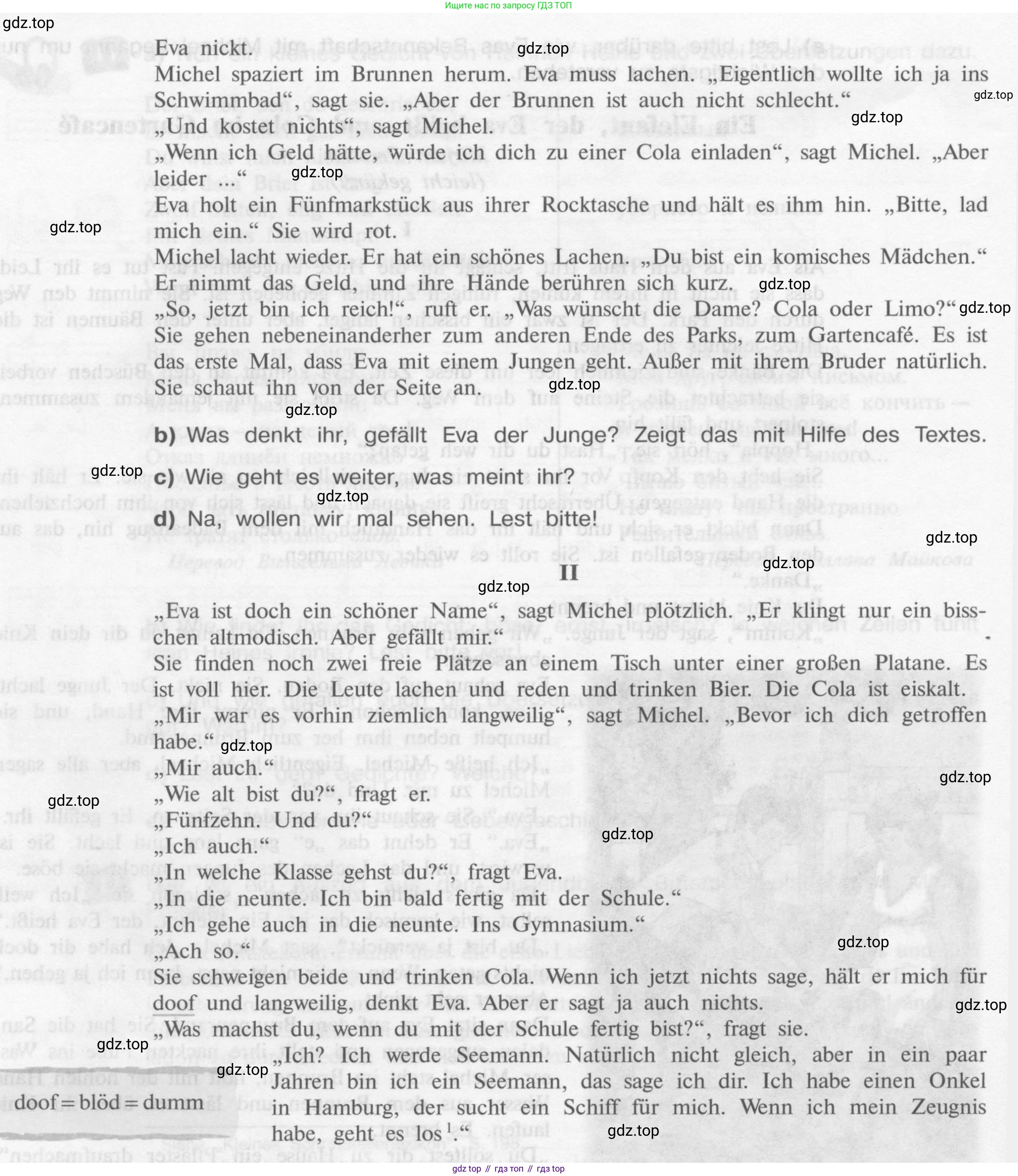 Немецкий язык (Deutsch), 9 класс учебник (lehrbuch), авторы: Бим Инесса Львовна (Bim I), Садомова Людмила Васильевна (Sadomova L), издательство Просвещение, Москва, 2023, бирюзового цвета, страница 30, номер 12, Условие 2015-2022 (продолжение 3)