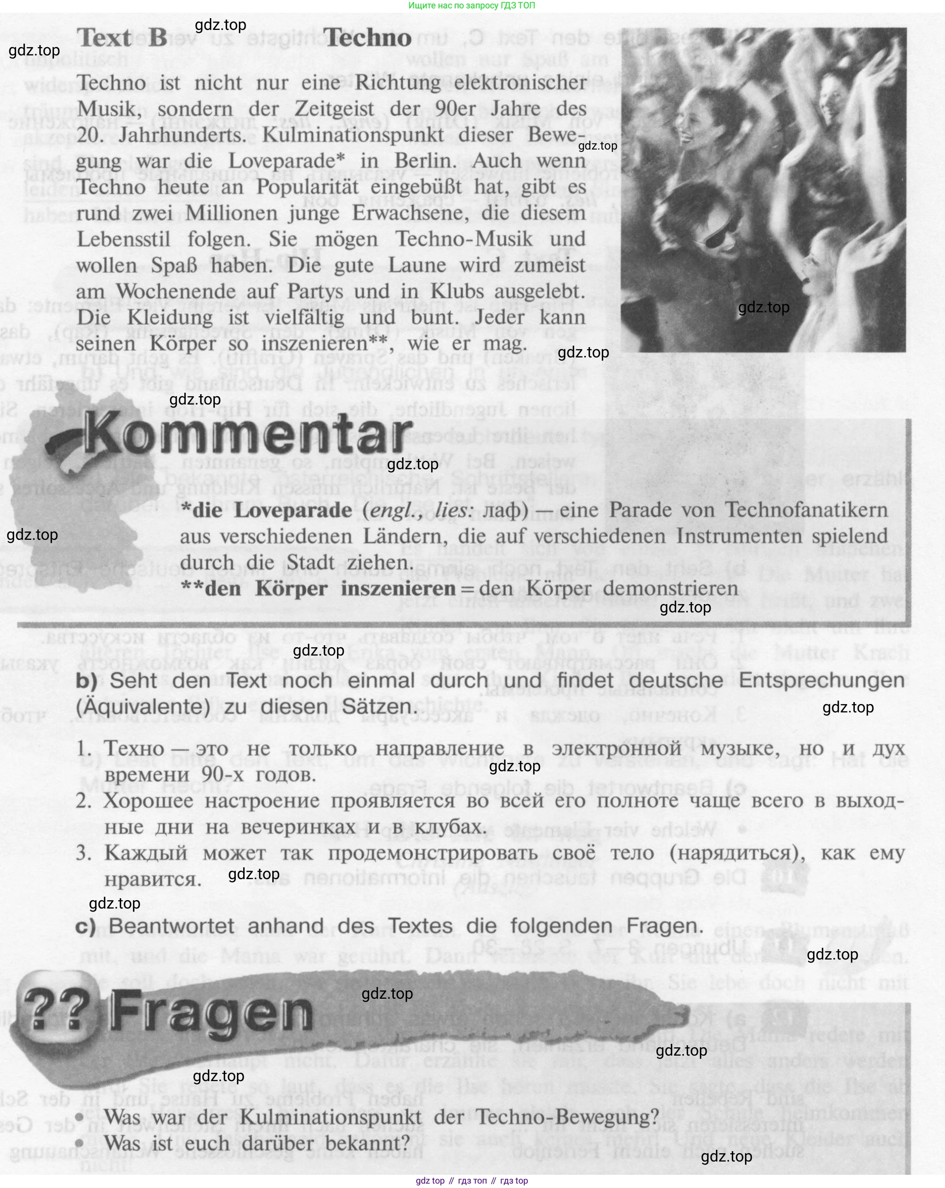 Немецкий язык (Deutsch), 9 класс учебник (lehrbuch), авторы: Бим Инесса Львовна (Bim I), Садомова Людмила Васильевна (Sadomova L), издательство Просвещение, Москва, 2023, бирюзового цвета, страница 87, номер 9, Условие 2015-2022 (продолжение 3)