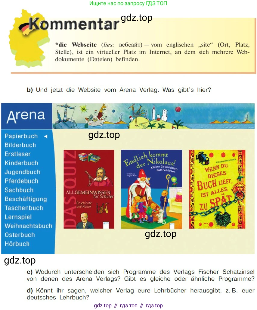 Немецкий язык (Deutsch), 9 класс учебник (lehrbuch), авторы: Бим Инесса Львовна (Bim I), Садомова Людмила Васильевна (Sadomova L), издательство Просвещение, Москва, 2023, бирюзового цвета, страница 45, номер 2, Условие 2023 (продолжение 2)