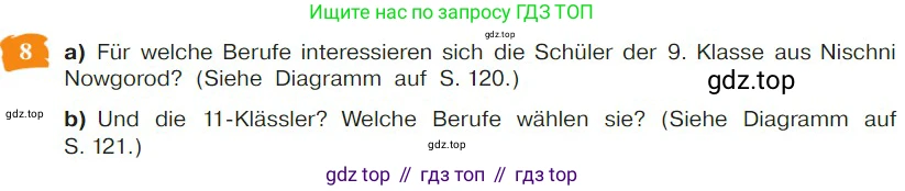 Немецкий язык (Deutsch), 9 класс учебник (lehrbuch), авторы: Бим Инесса Львовна (Bim I), Садомова Людмила Васильевна (Sadomova L), издательство Просвещение, Москва, 2023, бирюзового цвета, страница 143, номер 8, Условие 2023
