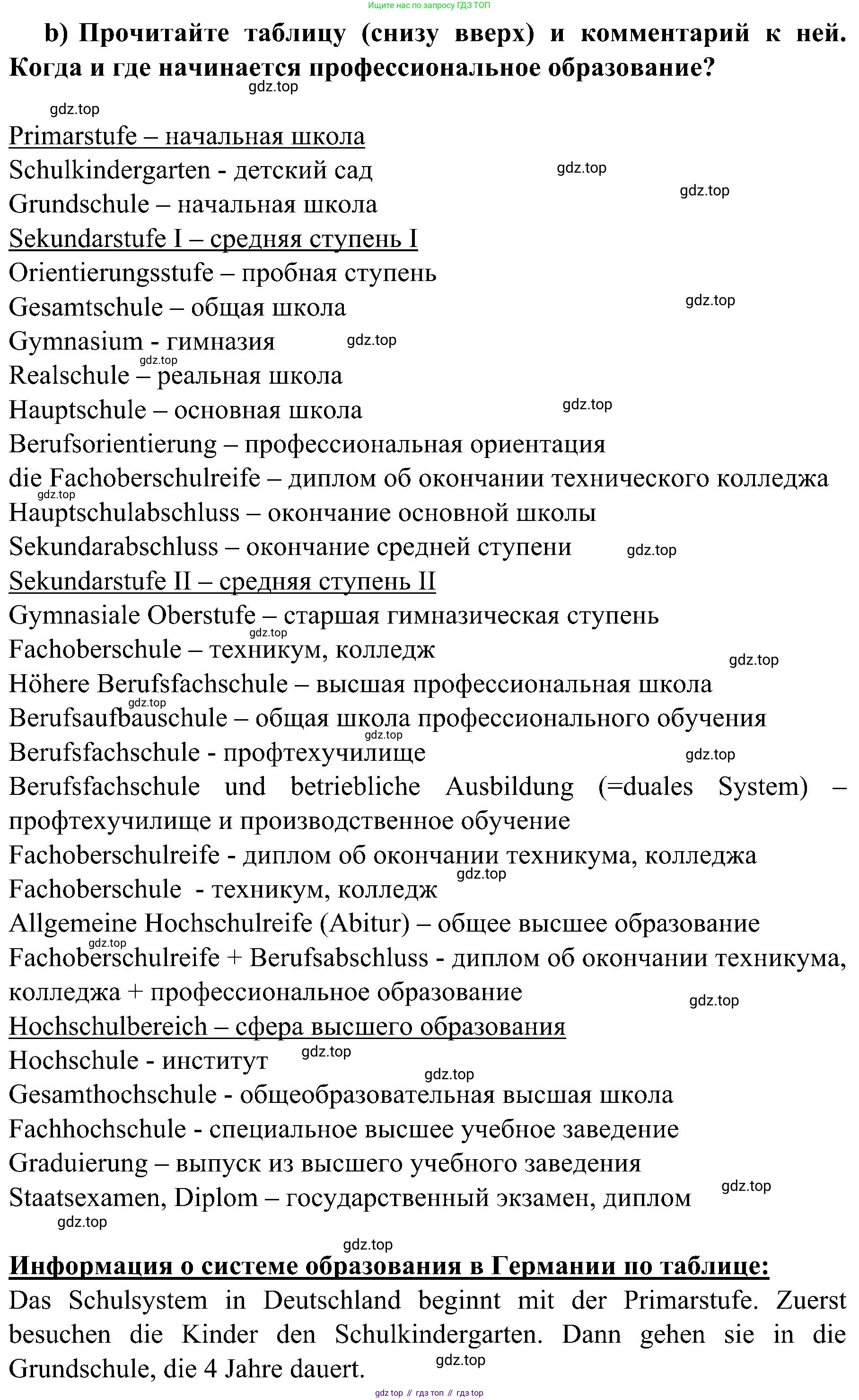 Немецкий язык (Deutsch), 9 класс учебник (lehrbuch), авторы: Бим Инесса Львовна (Bim I), Садомова Людмила Васильевна (Sadomova L), издательство Просвещение, Москва, 2023, бирюзового цвета, страница 114, номер 1, Решение 2023 (продолжение 2)