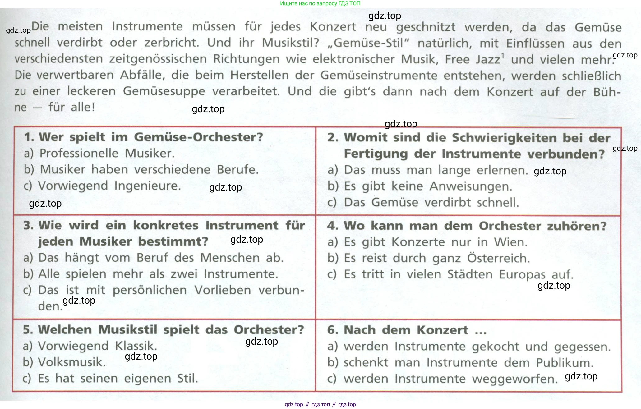 ГДЗ Немецкий язык (Deutsch), 10 класс учебник (lehrbuch), авторы: Бим Инесса Львовна (Bim I), Лытаева Мария Александровна (Lytajewa M), издательство Просвещение, Москва, 2023, страница 50, номер 1, Условие (продолжение 2)