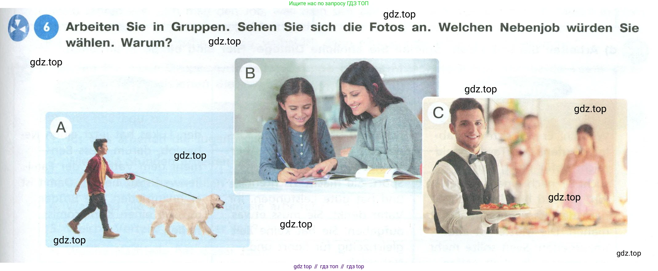 ГДЗ Немецкий язык (Deutsch), 10 класс учебник (lehrbuch), авторы: Бим Инесса Львовна (Bim I), Лытаева Мария Александровна (Lytajewa M), издательство Просвещение, Москва, 2023, страница 73, номер 6, Условие