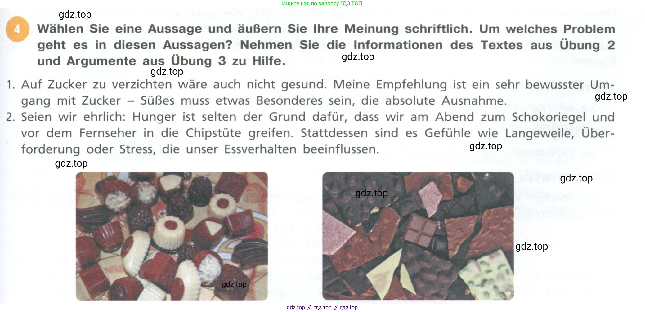 ГДЗ Немецкий язык (Deutsch), 10 класс учебник (lehrbuch), авторы: Бим Инесса Львовна (Bim I), Лытаева Мария Александровна (Lytajewa M), издательство Просвещение, Москва, 2023, страница 99, номер 4, Условие