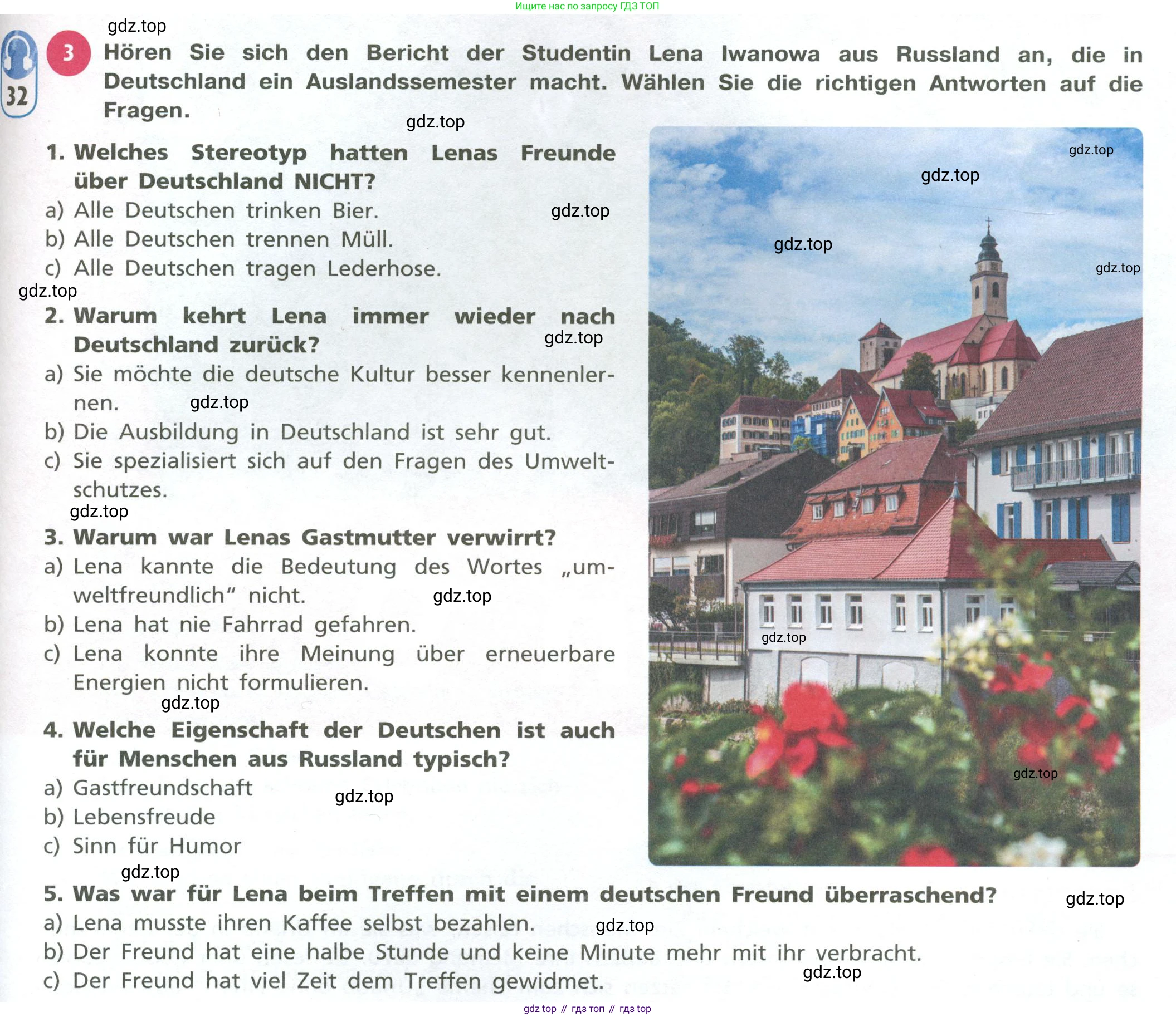 ГДЗ Немецкий язык (Deutsch), 10 класс учебник (lehrbuch), авторы: Бим Инесса Львовна (Bim I), Лытаева Мария Александровна (Lytajewa M), издательство Просвещение, Москва, 2023, страница 133, номер 3, Условие