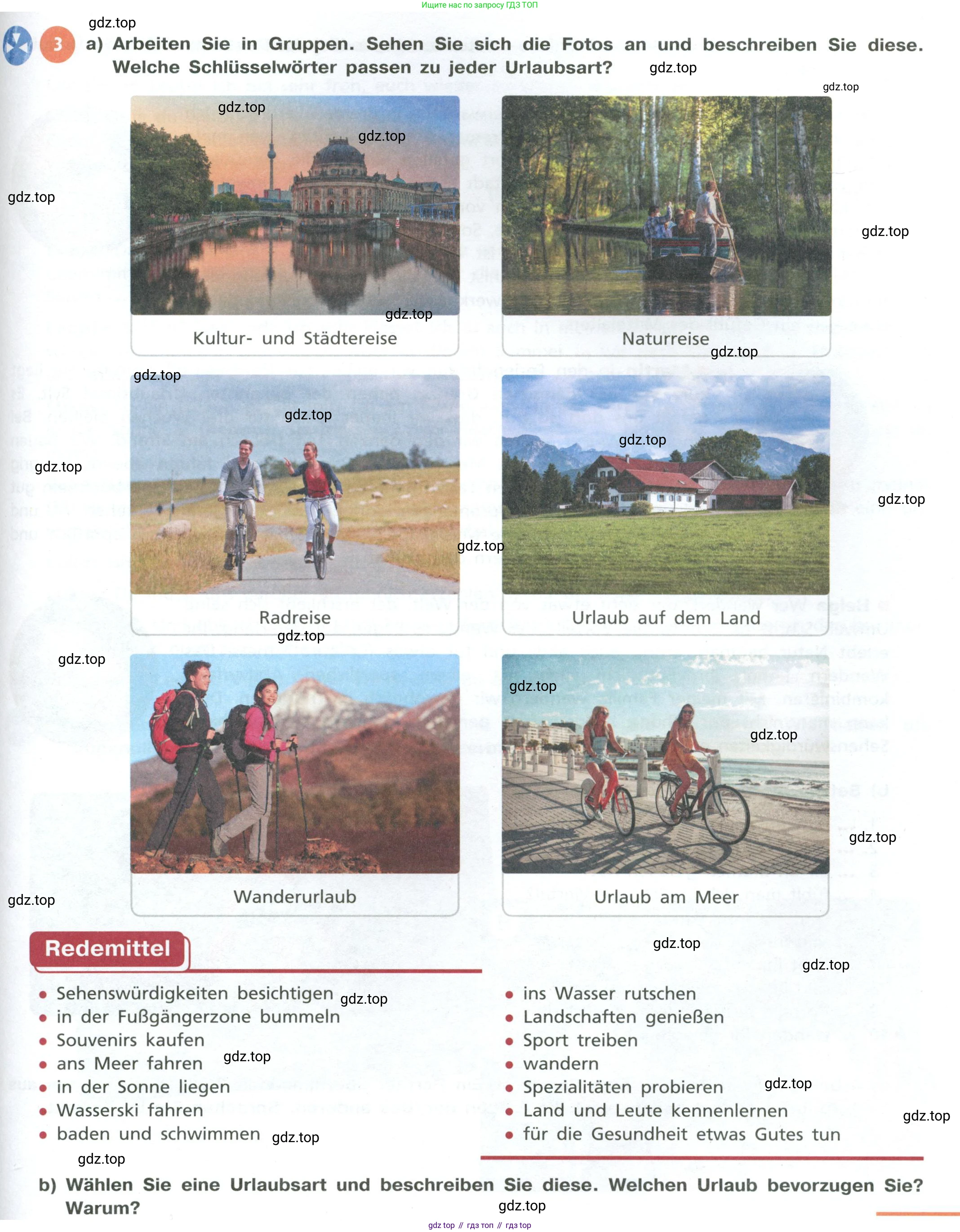 ГДЗ Немецкий язык (Deutsch), 10 класс учебник (lehrbuch), авторы: Бим Инесса Львовна (Bim I), Лытаева Мария Александровна (Lytajewa M), издательство Просвещение, Москва, 2023, страница 137, номер 3, Условие