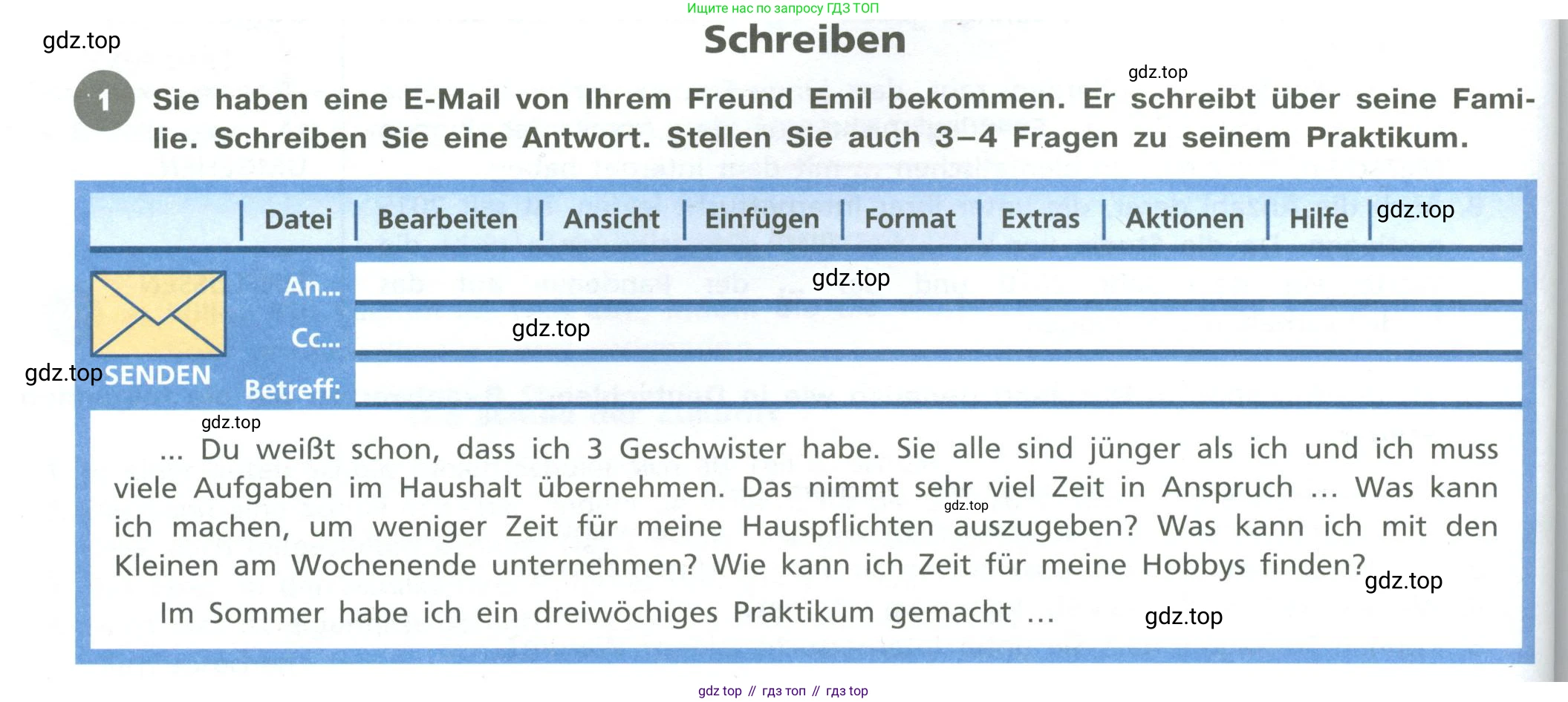 ГДЗ Немецкий язык (Deutsch), 10 класс учебник (lehrbuch), авторы: Бим Инесса Львовна (Bim I), Лытаева Мария Александровна (Lytajewa M), издательство Просвещение, Москва, 2023, страница 154, номер 1, Условие