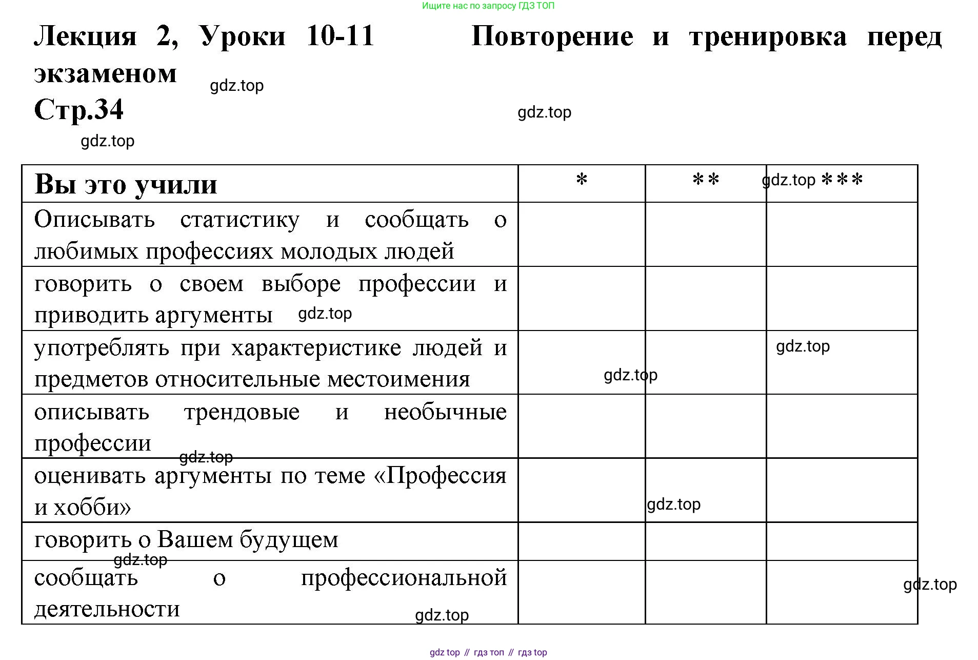 ГДЗ Немецкий язык (Deutsch), 10 класс учебник (lehrbuch), авторы: Бим Инесса Львовна (Bim I), Лытаева Мария Александровна (Lytajewa M), издательство Просвещение, Москва, 2023, страница 34, Решение
