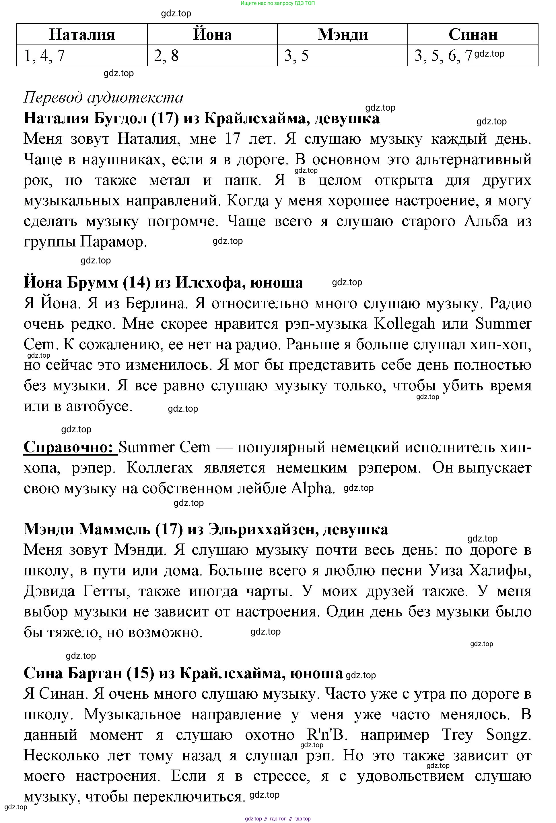ГДЗ Немецкий язык (Deutsch), 10 класс учебник (lehrbuch), авторы: Бим Инесса Львовна (Bim I), Лытаева Мария Александровна (Lytajewa M), издательство Просвещение, Москва, 2023, страница 49, номер 14, Решение (продолжение 2)