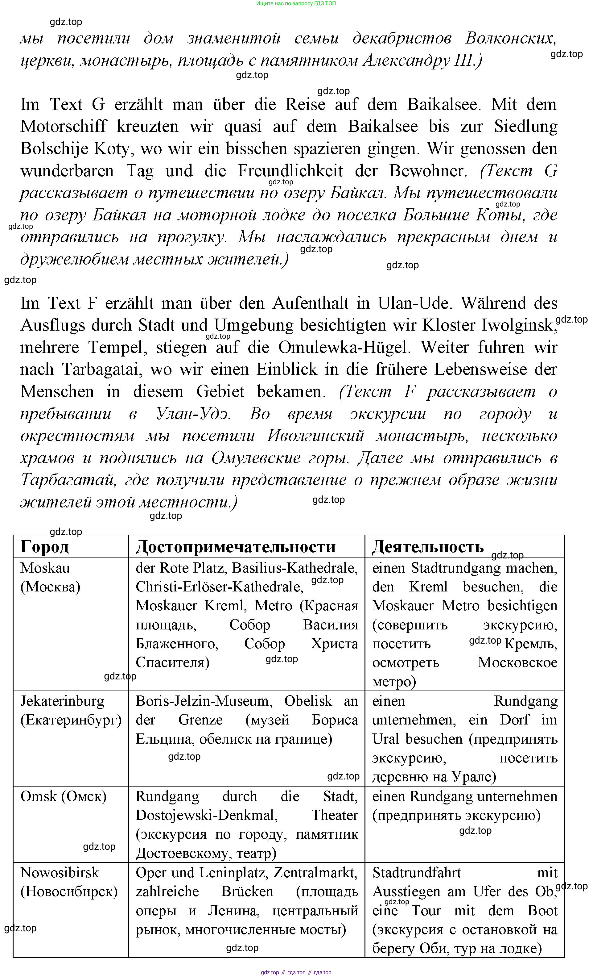 ГДЗ Немецкий язык (Deutsch), 10 класс учебник (lehrbuch), авторы: Бим Инесса Львовна (Bim I), Лытаева Мария Александровна (Lytajewa M), издательство Просвещение, Москва, 2023, страница 141, номер 7, Решение (продолжение 3)
