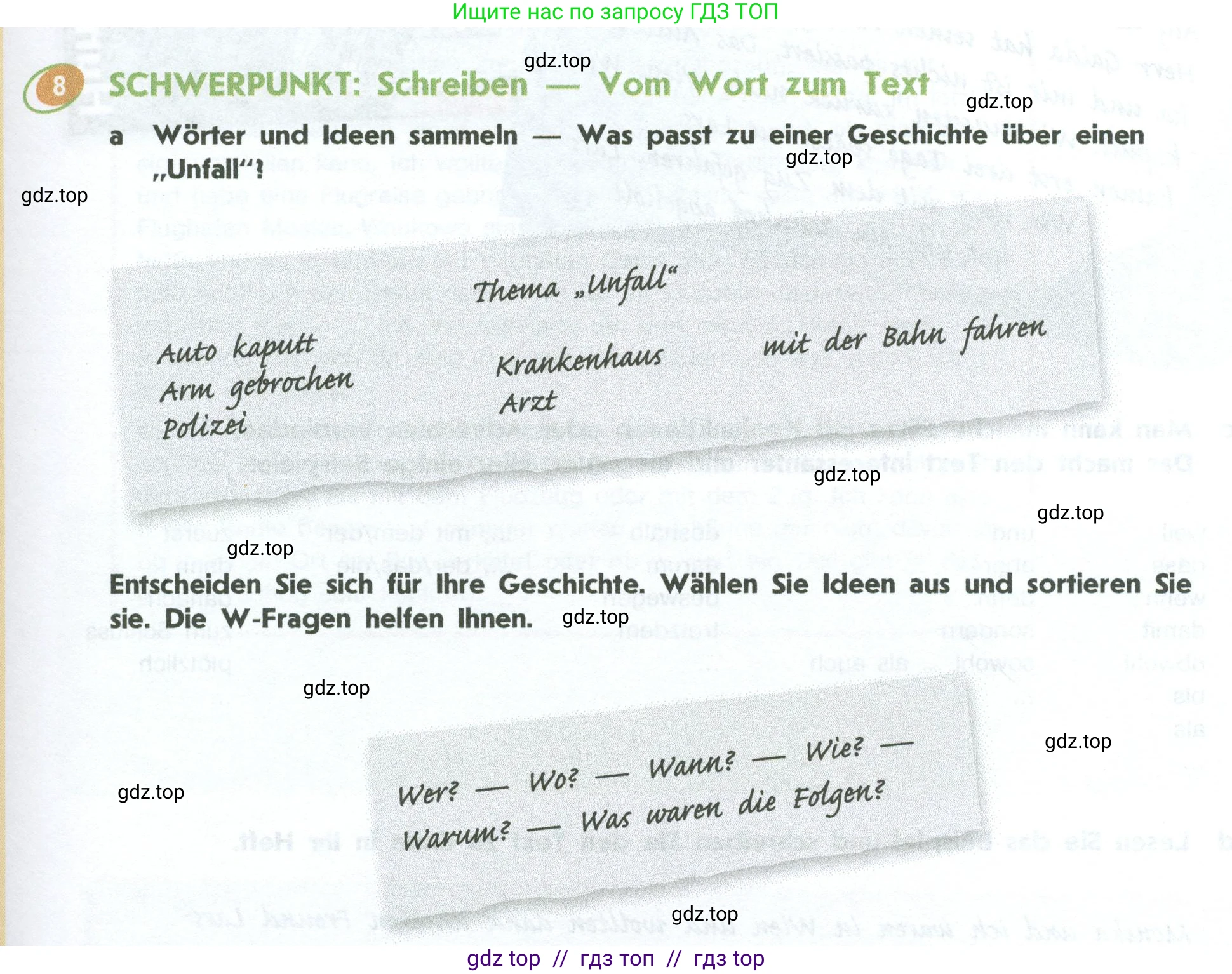 Немецкий язык (Deutsch), 10 класс учебник (lehrbuch), авторы: Аверин Михаил Михайлович (Awerin М), Бажанов Александр Евгеньевич, Фурманова София Львовна, Джин Фридерике (Jin Friederike), Рорман Лутц (Rohrmann Lutz), Михалак Магдалена (Michalak Magdalena), Фосс Уте (Voß Ute), издательство Просвещение, Москва, 2019, страница 149, номер 8, Условие