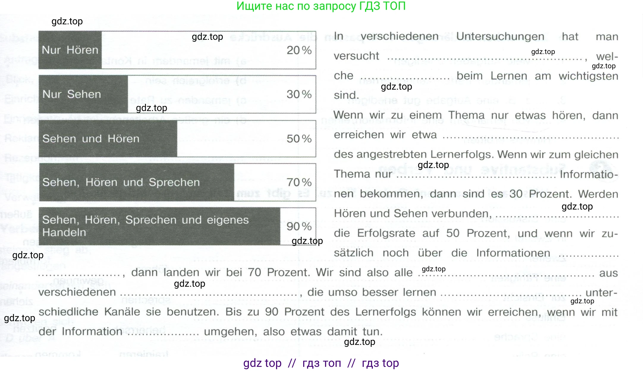 Немецкий язык (Deutsch), 10 класс рабочая тетрадь (arbeitsbuch), авторы: Бажанов Александр Евгеньевич, Фурманова София Львовна, Джин Фридерике (Jin Friederike), Рорман Лутц (Rohrmann Lutz), Михалак Магдалена (Michalak Magdalena), Фосс Уте (Voß Ute), издательство Просвещение, Москва, 2019, страница 52, номер 3, Условие (продолжение 2)