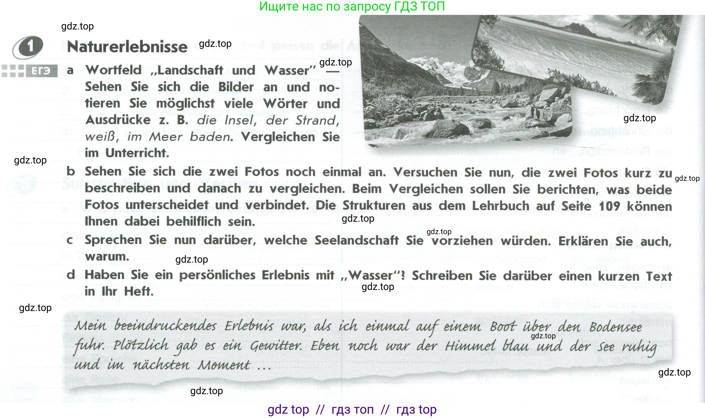 Немецкий язык (Deutsch), 10 класс рабочая тетрадь (arbeitsbuch), авторы: Бажанов Александр Евгеньевич, Фурманова София Львовна, Джин Фридерике (Jin Friederike), Рорман Лутц (Rohrmann Lutz), Михалак Магдалена (Michalak Magdalena), Фосс Уте (Voß Ute), издательство Просвещение, Москва, 2019, страница 56, номер 1, Условие