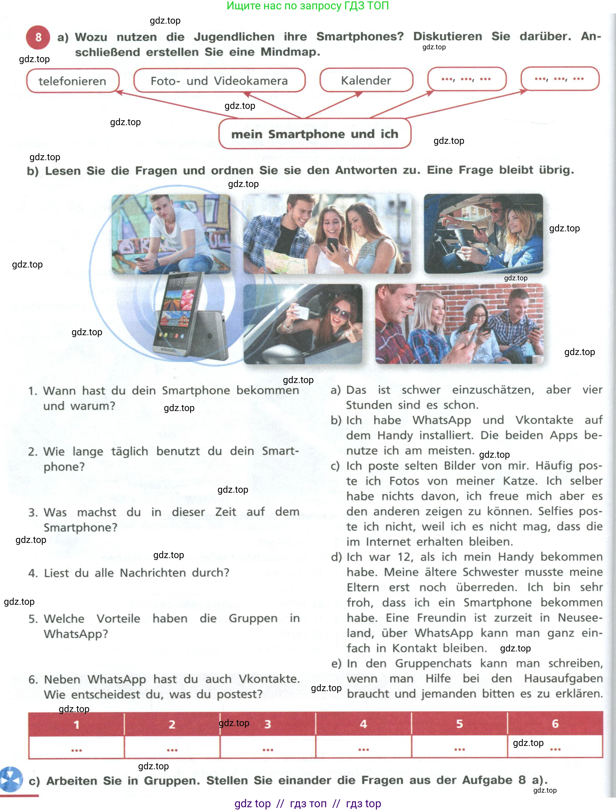 Немецкий язык (Deutsch), 11 класс учебник (lehrbuch), авторы: Бим Инесса Львовна (Bim I), Лытаева Мария Александровна (Lytajewa M), издательство Просвещение, Москва, страница 50, номер 8, Условие