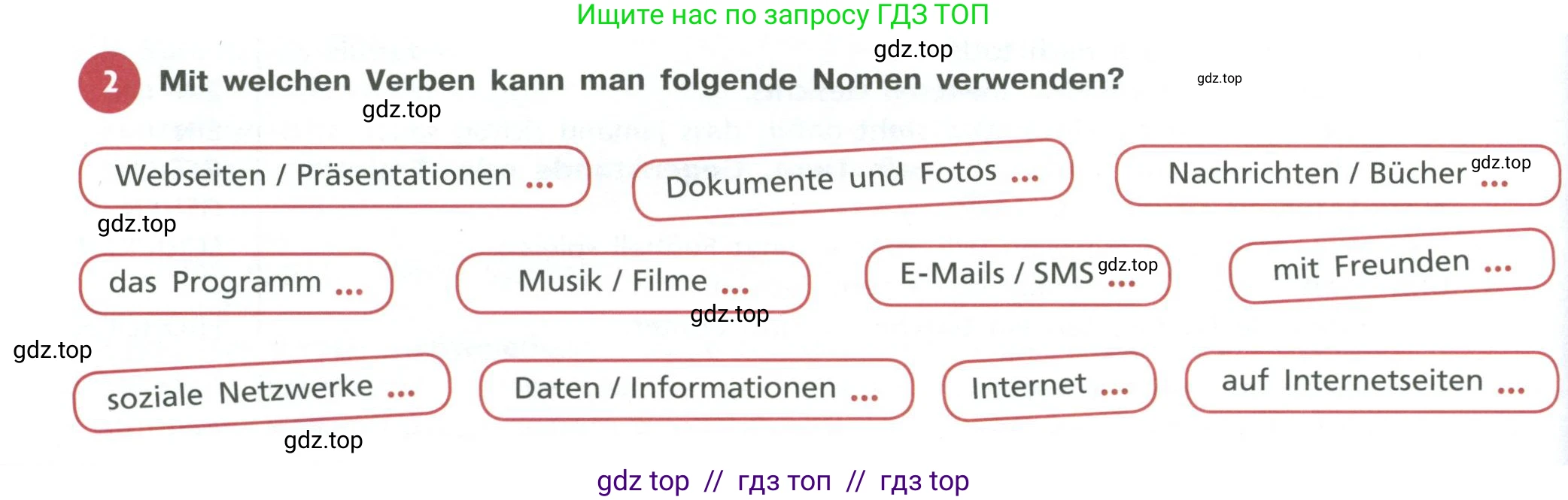 Немецкий язык (Deutsch), 11 класс учебник (lehrbuch), авторы: Бим Инесса Львовна (Bim I), Лытаева Мария Александровна (Lytajewa M), издательство Просвещение, Москва, страница 58, номер 2, Условие
