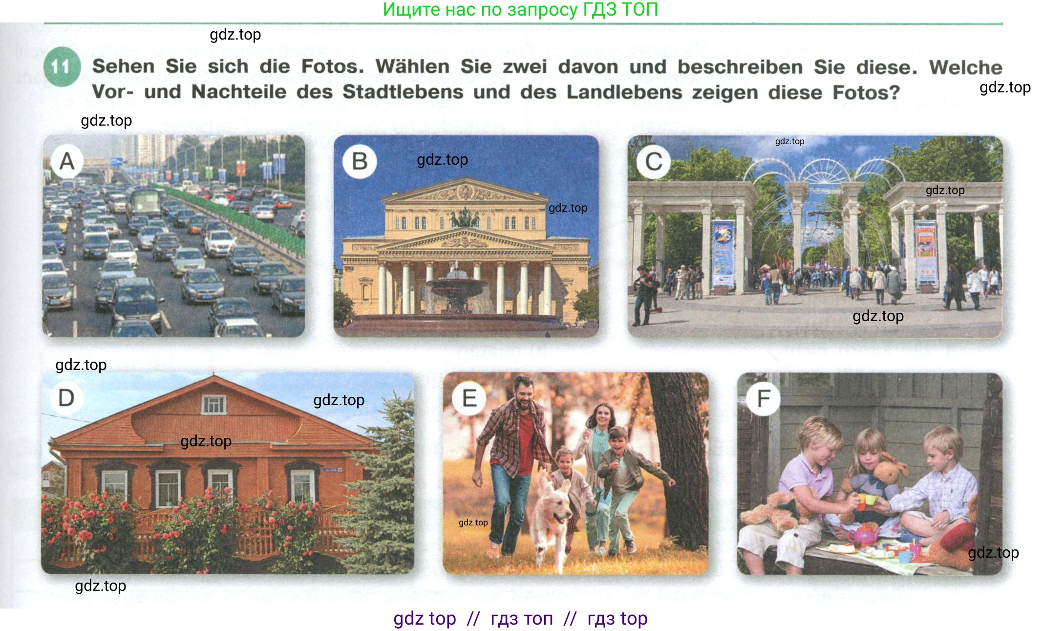 Немецкий язык (Deutsch), 11 класс учебник (lehrbuch), авторы: Бим Инесса Львовна (Bim I), Лытаева Мария Александровна (Lytajewa M), издательство Просвещение, Москва, страница 69, номер 11, Условие