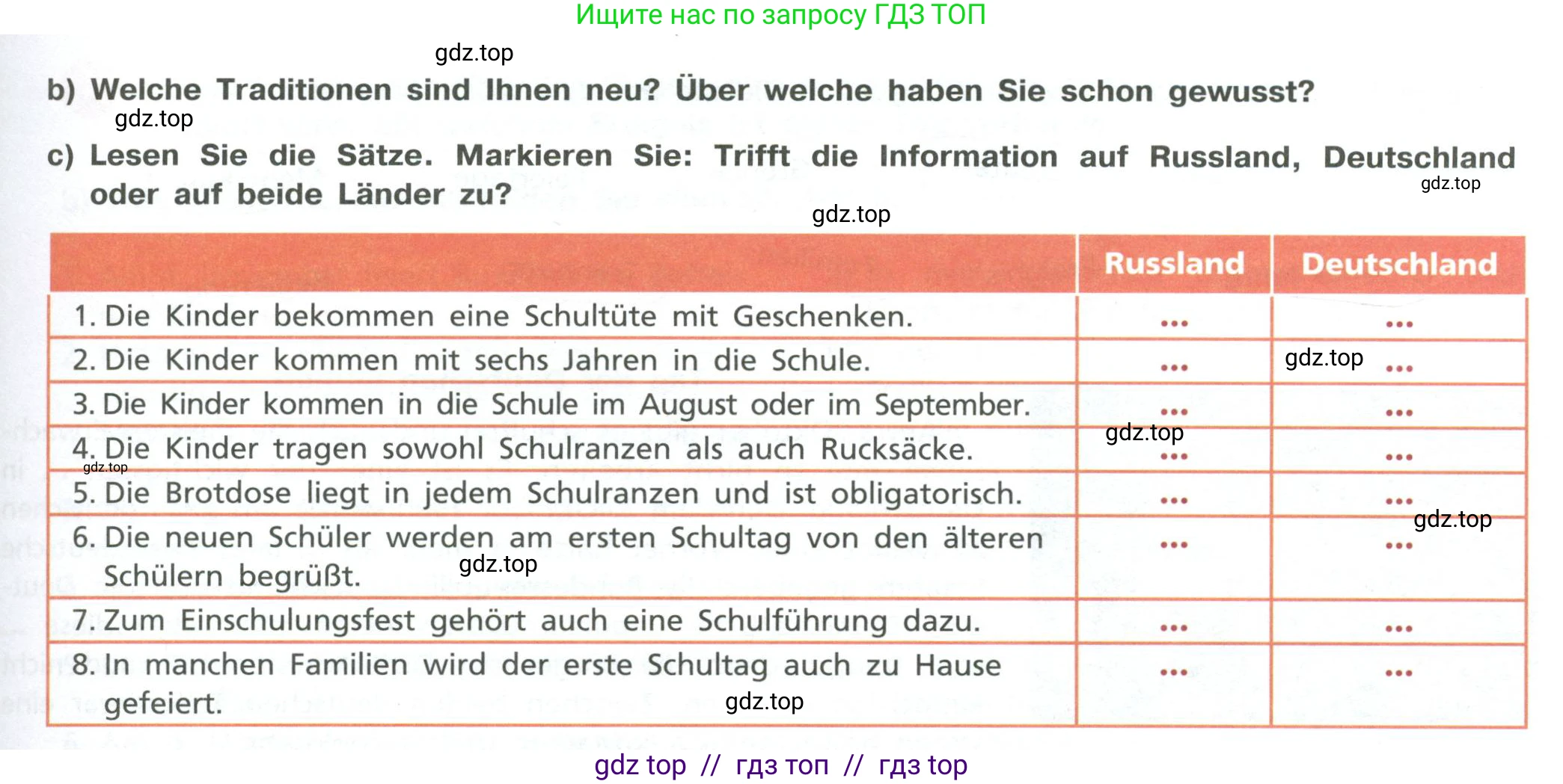 Немецкий язык (Deutsch), 11 класс учебник (lehrbuch), авторы: Бим Инесса Львовна (Bim I), Лытаева Мария Александровна (Lytajewa M), издательство Просвещение, Москва, страница 144, номер 1, Условие (продолжение 2)