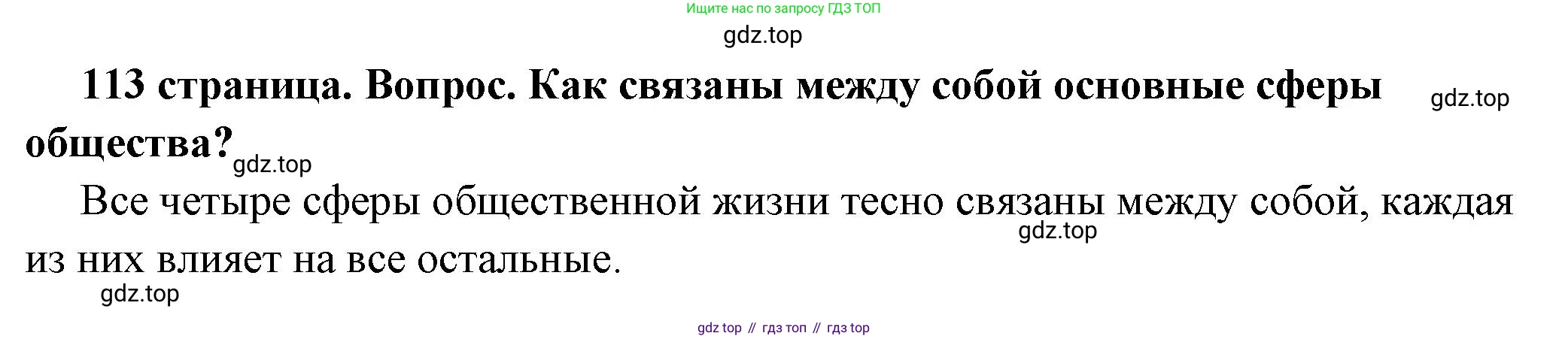 ГДЗ Обществознание, 6 класс Учебник, авторы: Боголюбов Леонид Наумович, Рутковская Елена Лазаревна, Иванова Людмила Фроловна, Виноградова Наталья Федоровна, Городецкая Наталия Ивановна, Лазебникова Анна Юрьевна, Лискова Татьяна Евгеньевна, Лобанов Илья Анатольевич, Французова Ольга Александровна, издательство Просвещение, Москва, 2023, оранжевого цвета, страница 113, номер 4, Решение (краткий ответ)