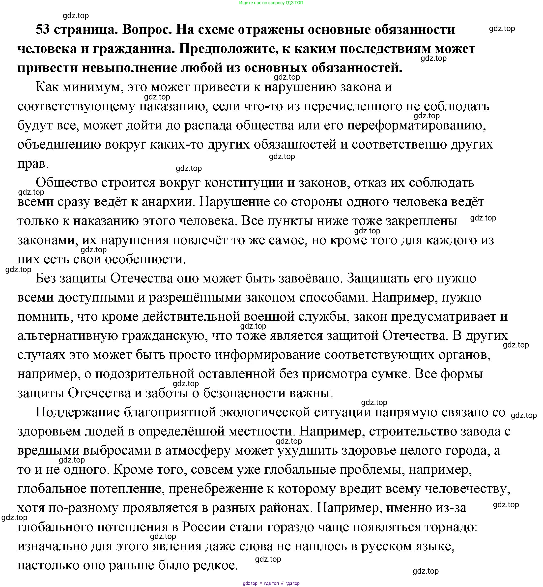 ГДЗ Обществознание, 7 класс Учебник, авторы: Боголюбов Леонид Наумович, Лазебникова Анна Юрьевна, Половникова Анастасия Владимировна, Жильцова Евгения Ивановна, Иванова Людмила Фроловна, Рутковская Елена Лазаревна, Матвеев Александр Измайлович, Французова Ольга Александровна, Лобанов Илья Анатольевич, издательство Просвещение, Москва, 2023, страница 53, номер 7, Решение (подробный ответ)