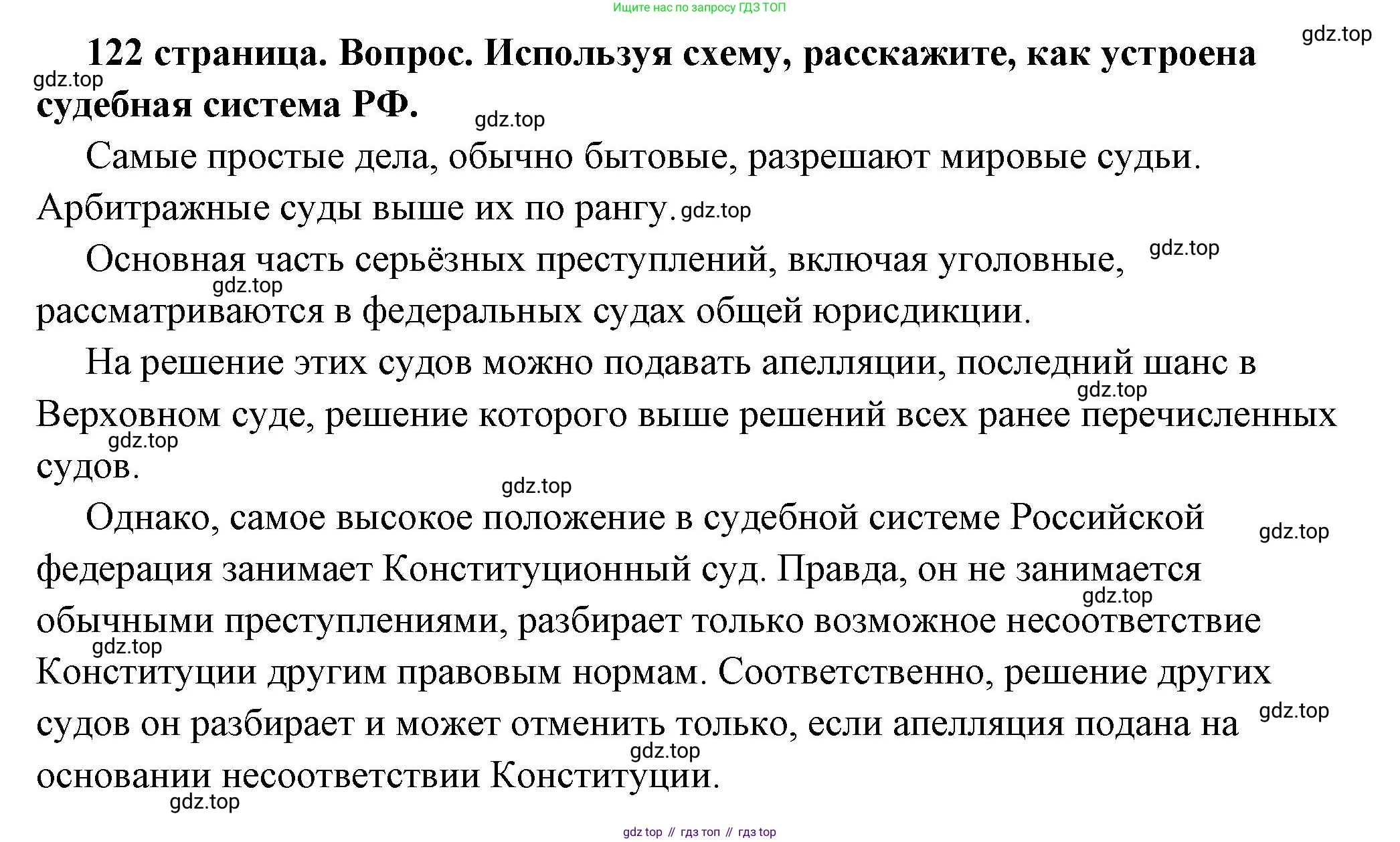 ГДЗ Обществознание, 7 класс Учебник, авторы: Боголюбов Леонид Наумович, Лазебникова Анна Юрьевна, Половникова Анастасия Владимировна, Жильцова Евгения Ивановна, Иванова Людмила Фроловна, Рутковская Елена Лазаревна, Матвеев Александр Измайлович, Французова Ольга Александровна, Лобанов Илья Анатольевич, издательство Просвещение, Москва, 2023, страница 122, номер 1, Решение (подробный ответ)
