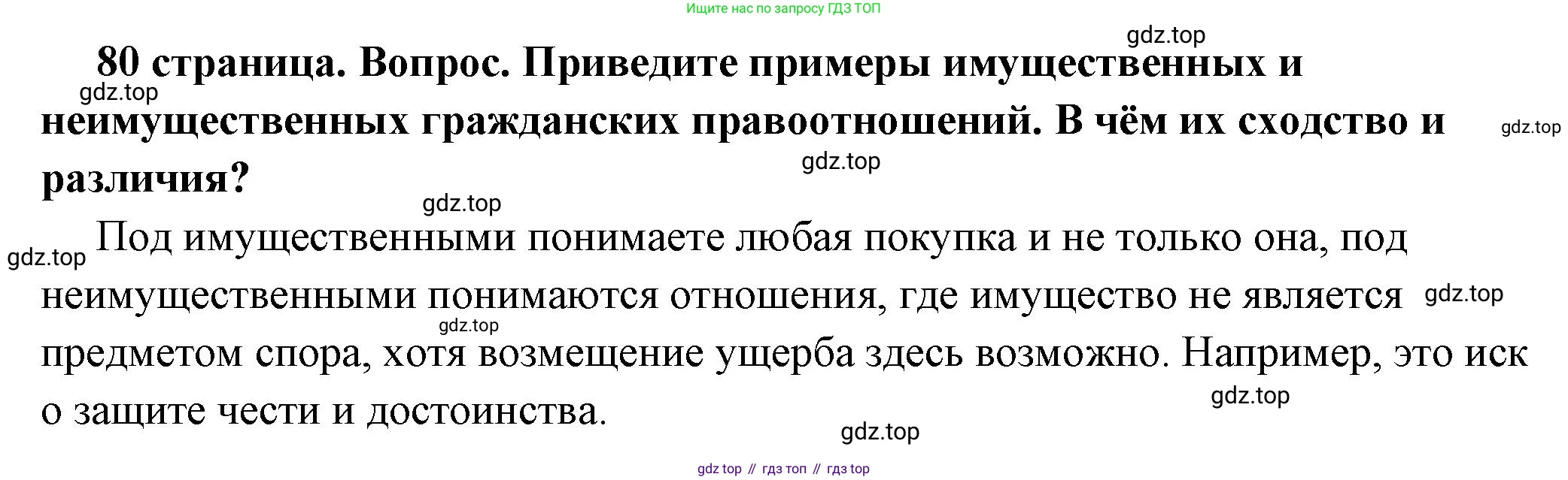 ГДЗ Обществознание, 7 класс Учебник, авторы: Боголюбов Леонид Наумович, Лазебникова Анна Юрьевна, Половникова Анастасия Владимировна, Жильцова Евгения Ивановна, Иванова Людмила Фроловна, Рутковская Елена Лазаревна, Матвеев Александр Измайлович, Французова Ольга Александровна, Лобанов Илья Анатольевич, издательство Просвещение, Москва, 2023, страница 80, номер 2, Решение (краткий овет)