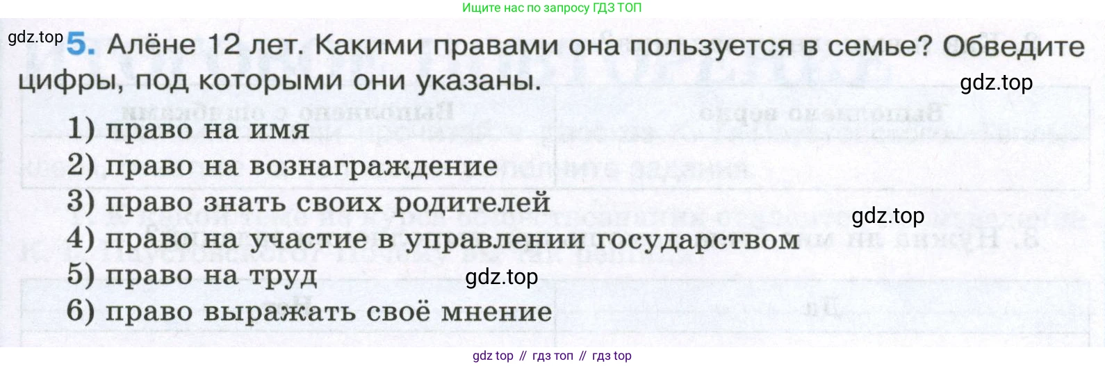 ГДЗ Обществознание, 7 класс рабочая тетрадь, авторы: Лобанов Илья Анатольевич, Шапарина Ольга Николаевна, издательство Просвещение, Москва, 2023, страница 87, номер 5, Условие