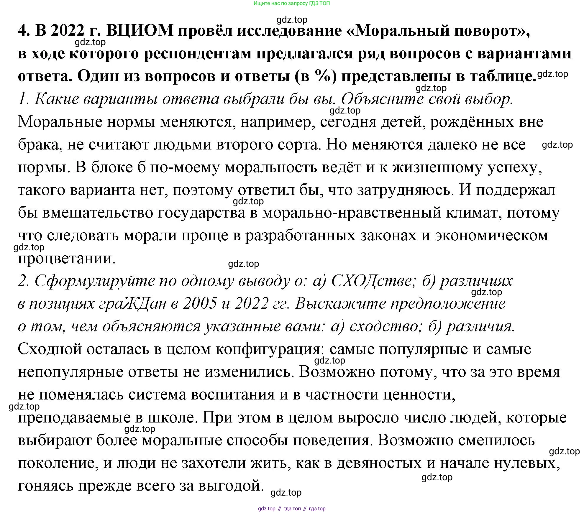 ГДЗ Обществознание, 7 класс рабочая тетрадь, авторы: Лобанов Илья Анатольевич, Шапарина Ольга Николаевна, издательство Просвещение, Москва, 2023, страница 14, номер 4, Решение