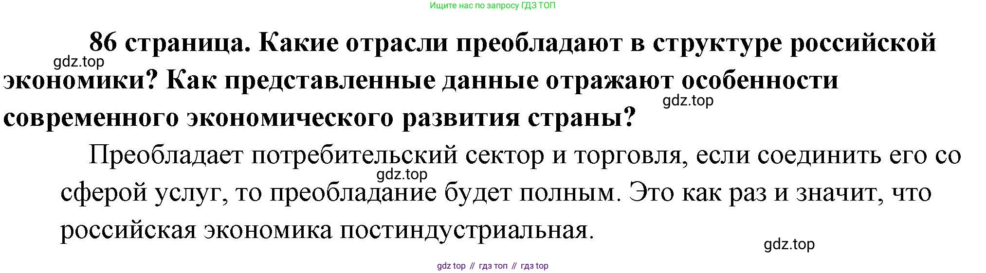 Обществознание, 8 класс Учебник, авторы: Боголюбов Леонид Наумович, Городецкая Наталия Ивановна, Иванова Людмила Фроловна, Лазебникова Анна Юрьевна, Рутковская Елена Лазаревна, Лобанов Илья Анатольевич, Французова Ольга Александровна, Зуев Василий Евгеньевич, Коланьков Александр Валерьевич, Бабенко Андрей Викторович, издательство Просвещение, Москва, 2023, зелёного цвета, страница 86, Решение (краткий ответ)