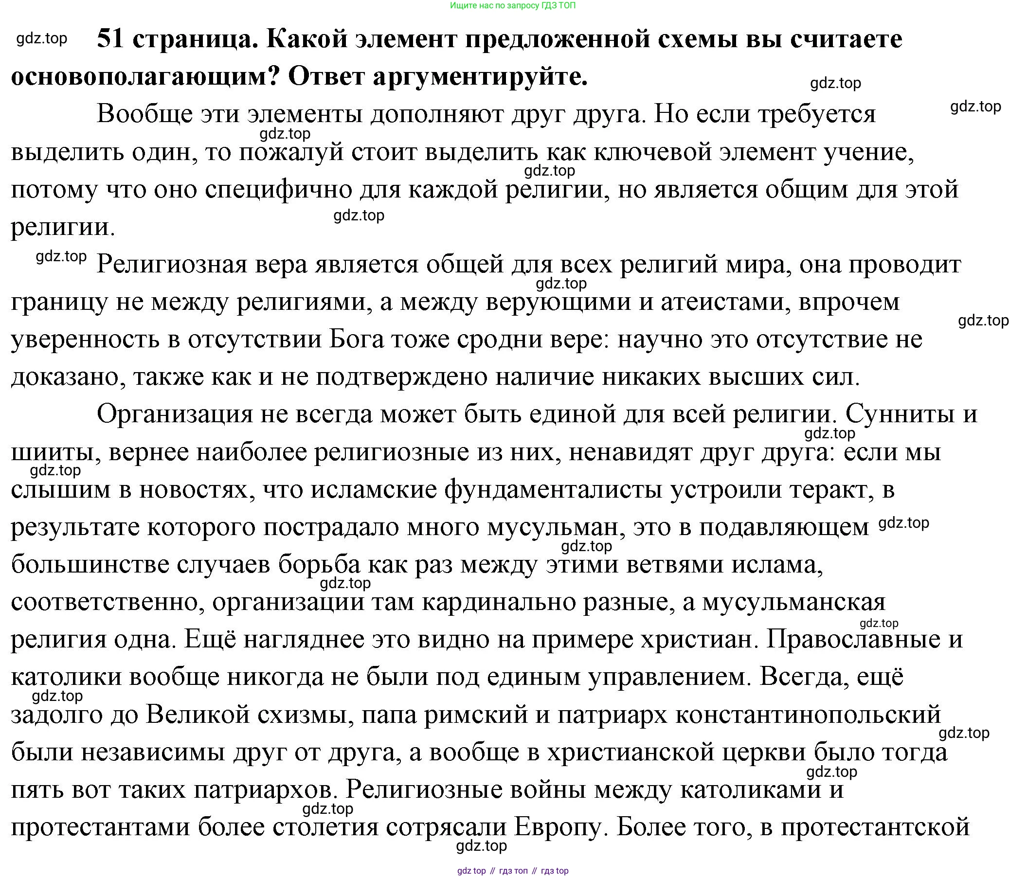 Обществознание, 8 класс Учебник, авторы: Боголюбов Леонид Наумович, Городецкая Наталия Ивановна, Иванова Людмила Фроловна, Лазебникова Анна Юрьевна, Рутковская Елена Лазаревна, Лобанов Илья Анатольевич, Французова Ольга Александровна, Зуев Василий Евгеньевич, Коланьков Александр Валерьевич, Бабенко Андрей Викторович, издательство Просвещение, Москва, 2023, зелёного цвета, страница 51, Решение (подробный ответ)