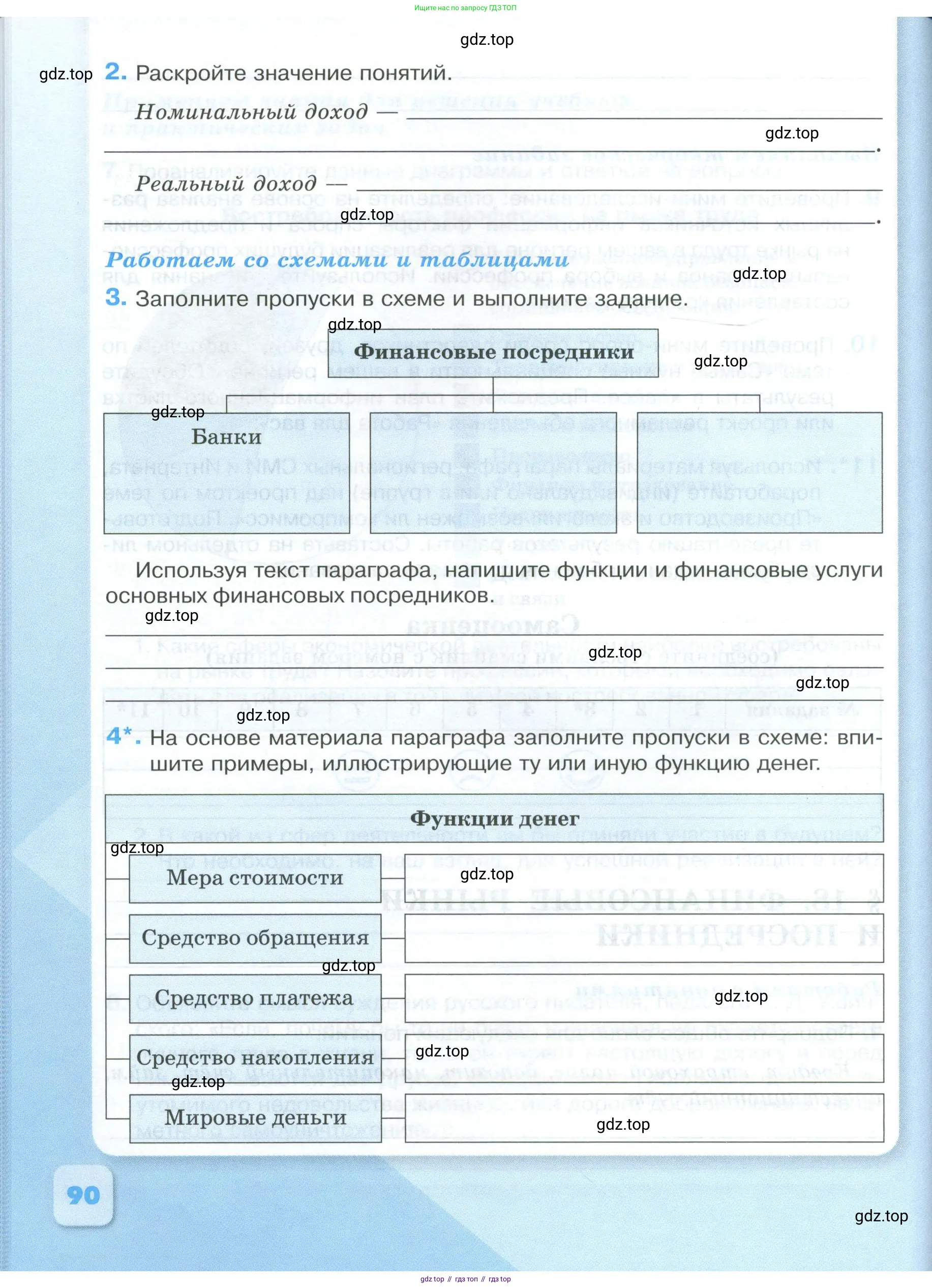 Обществознание, 8 класс рабочая тетрадь, авторы: Городецкая Наталия Ивановна, Рутковская Елена Лазаревна, издательство Просвещение, Москва, 2023, зелёного цвета, страница 90