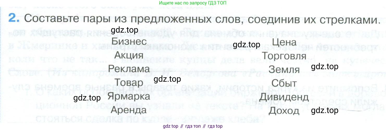 ГДЗ Обществознание, 8 класс рабочая тетрадь, авторы: Городецкая Наталия Ивановна, Рутковская Елена Лазаревна, издательство Просвещение, Москва, 2023, зелёного цвета, страница 65, номер 2, Условие