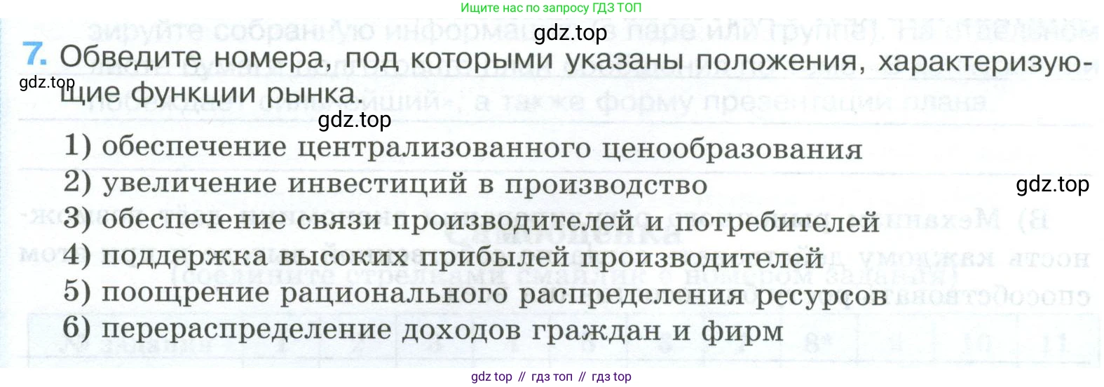 ГДЗ Обществознание, 8 класс рабочая тетрадь, авторы: Городецкая Наталия Ивановна, Рутковская Елена Лазаревна, издательство Просвещение, Москва, 2023, зелёного цвета, страница 71, номер 7, Условие