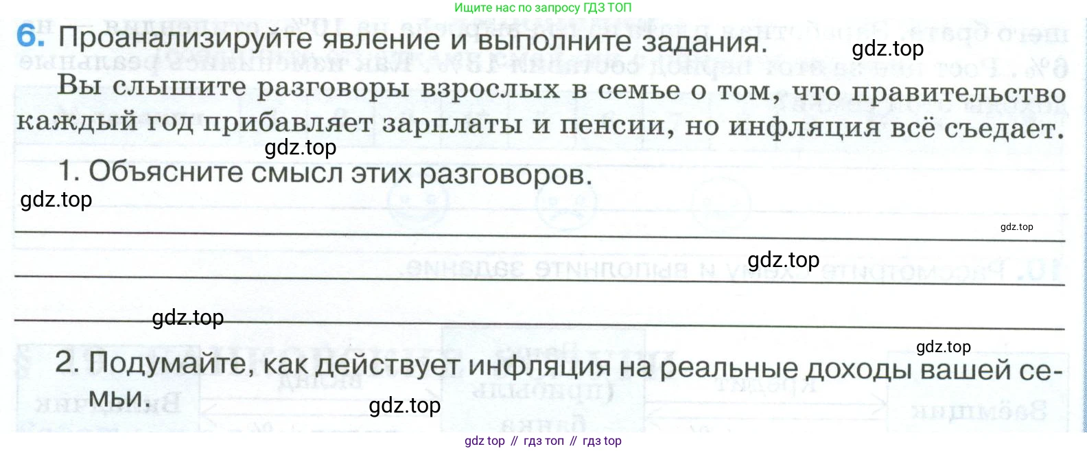 ГДЗ Обществознание, 8 класс рабочая тетрадь, авторы: Городецкая Наталия Ивановна, Рутковская Елена Лазаревна, издательство Просвещение, Москва, 2023, зелёного цвета, страница 91, номер 6, Условие