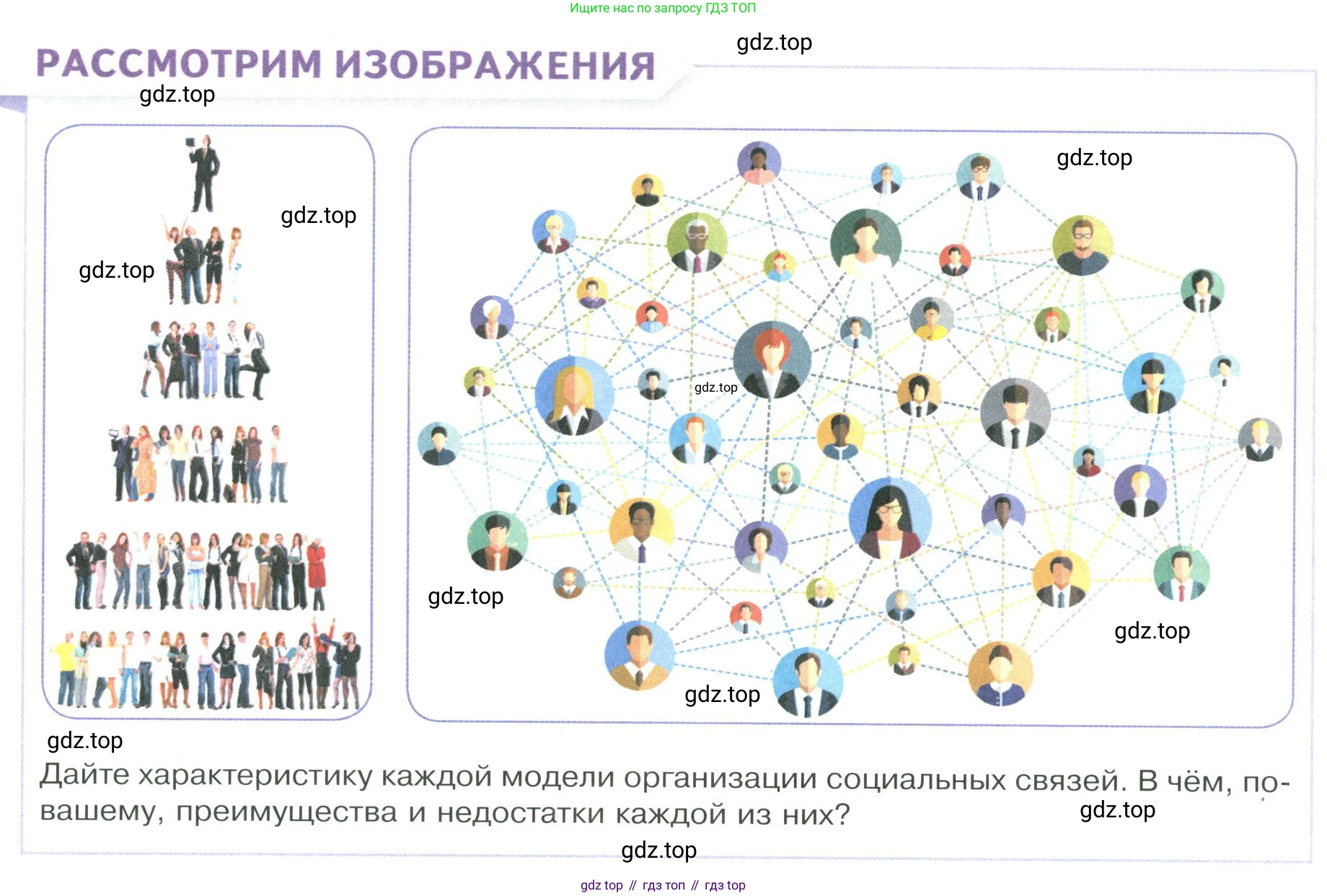 ГДЗ Обществознание, 9 класс Учебник, авторы: Боголюбов Леонид Наумович, Лазебникова Анна Юрьевна, Лобанов Илья Анатольевич, издательство Просвещение, Москва, 2023, сиреневого цвета, страница 154, Условие