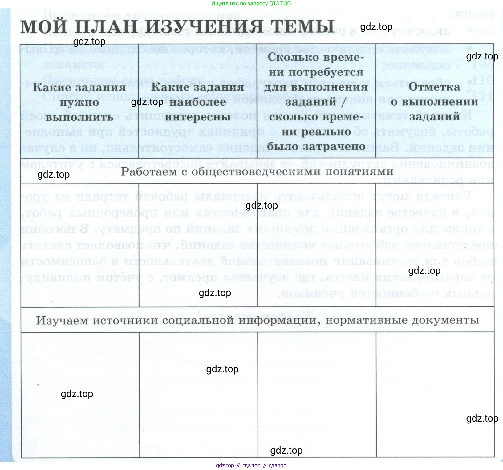 ГДЗ Обществознание, 9 класс рабочая тетрадь, авторы: Лазебникова Анна Юрьевна, Лобанов Илья Анатольевич, издательство Просвещение, Москва, 2024, страница 6, Условие