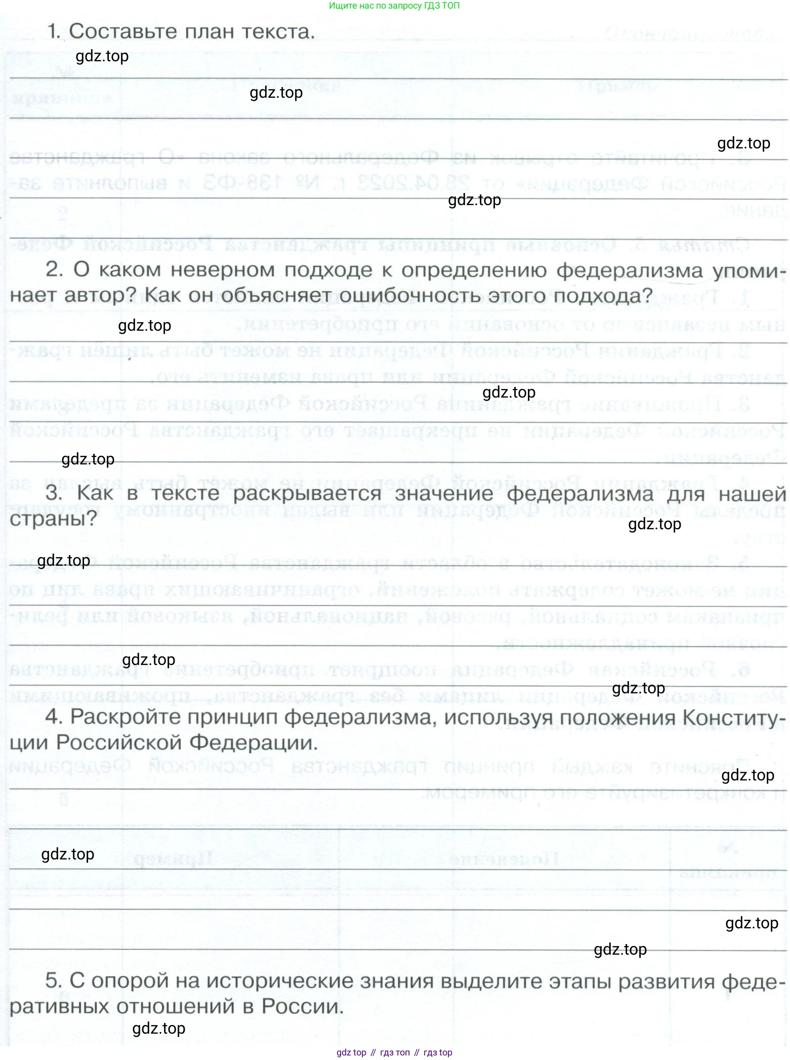 ГДЗ Обществознание, 9 класс рабочая тетрадь, авторы: Лазебникова Анна Юрьевна, Лобанов Илья Анатольевич, издательство Просвещение, Москва, 2024, страница 40, номер 2, Условие (продолжение 2)