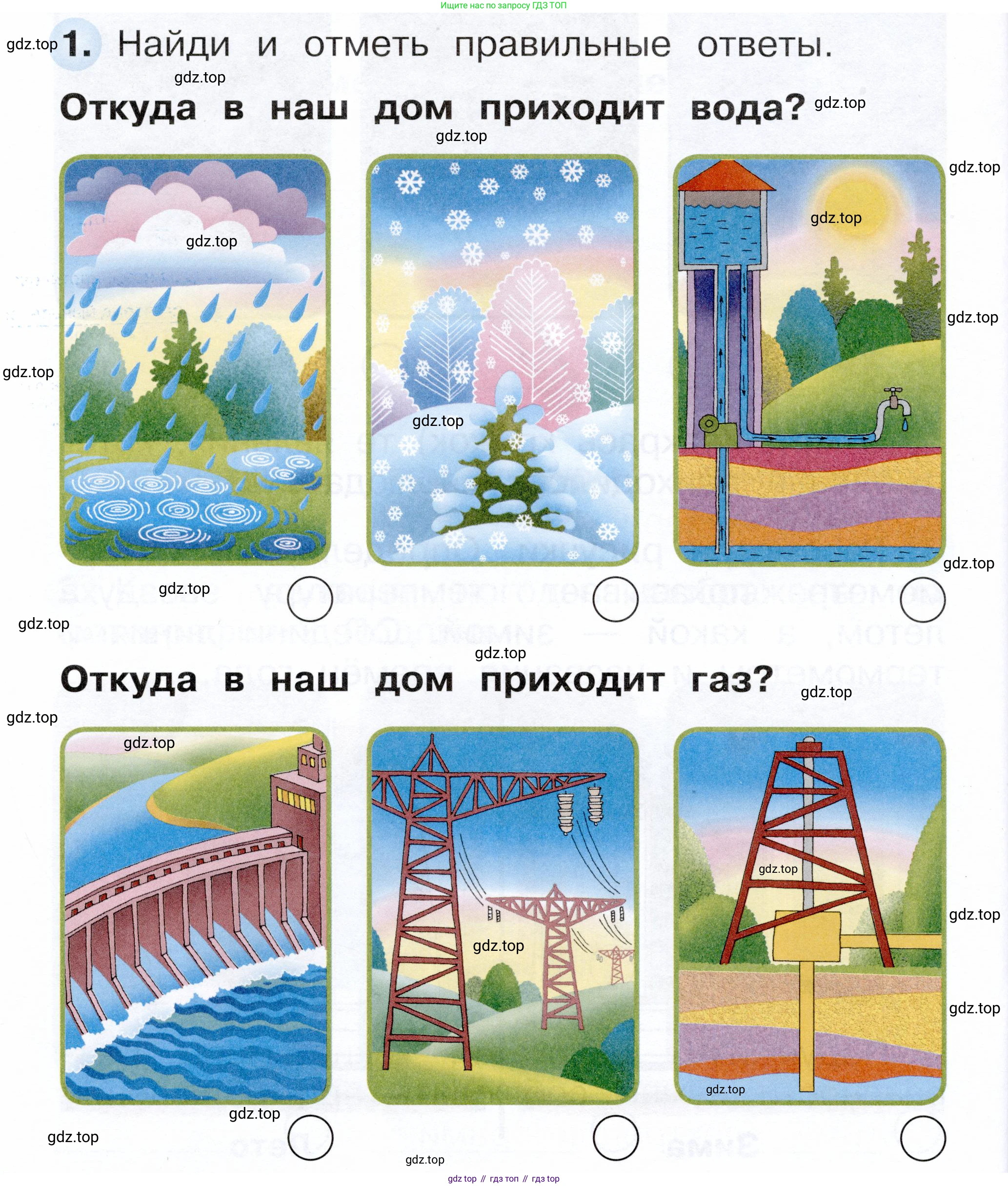 ГДЗ Окружающий мир, 1 класс рабочая тетрадь, авторы: Плешаков Андрей Анатольевич, Новицкая Марина Юрьевна, издательство Просвещение, Москва, 2023, белого цвета, Часть 1, страница 46, номер 1, Условие