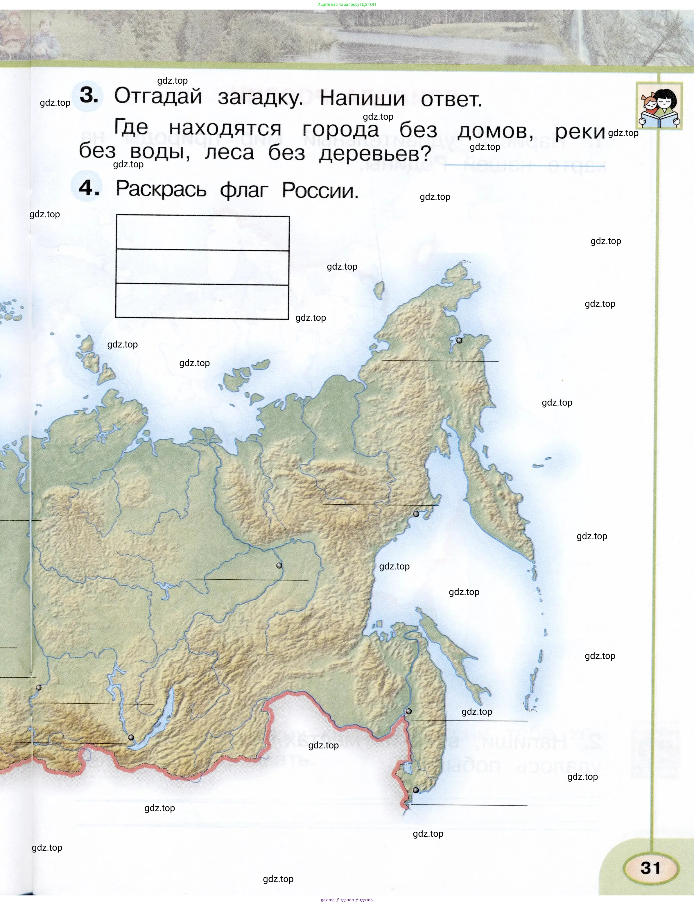 Окружающий мир, 1 класс рабочая тетрадь, авторы: Плешаков Андрей Анатольевич, Новицкая Марина Юрьевна, издательство Просвещение, Москва, 2023, белого цвета, Часть 1, страница 31